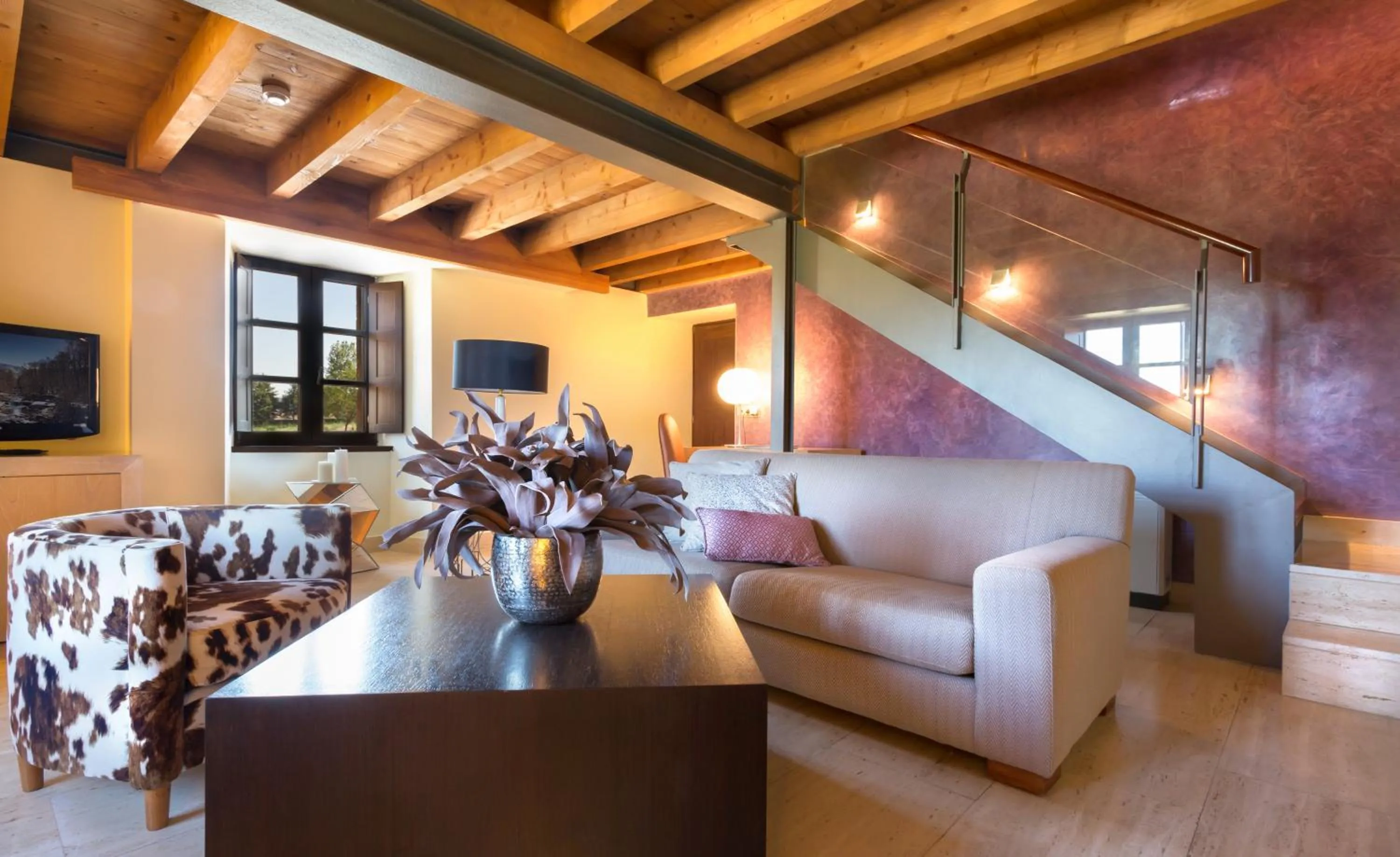 Seating area in Izan Puerta de Gredos