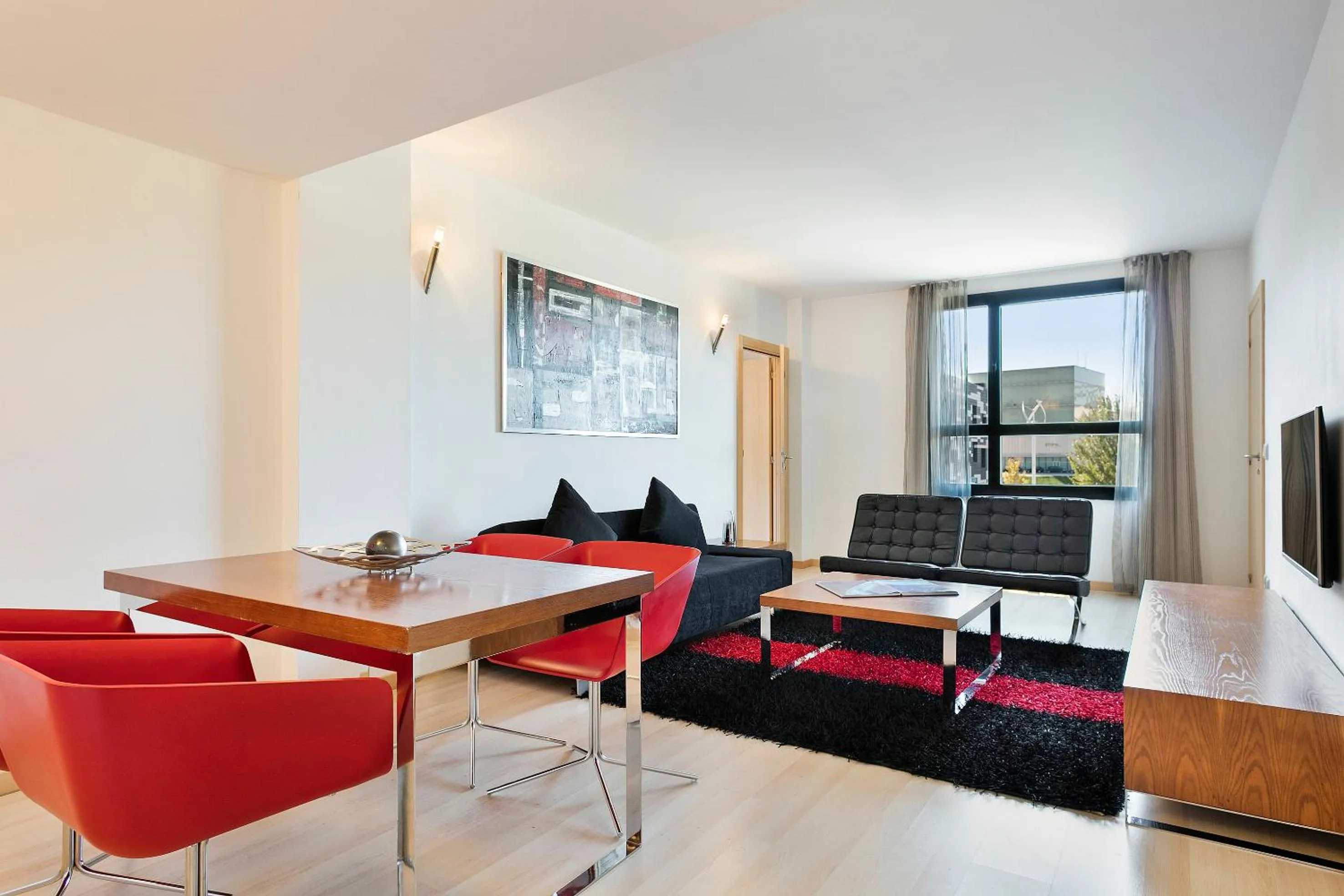 Living room in Hotel Zentral Ave