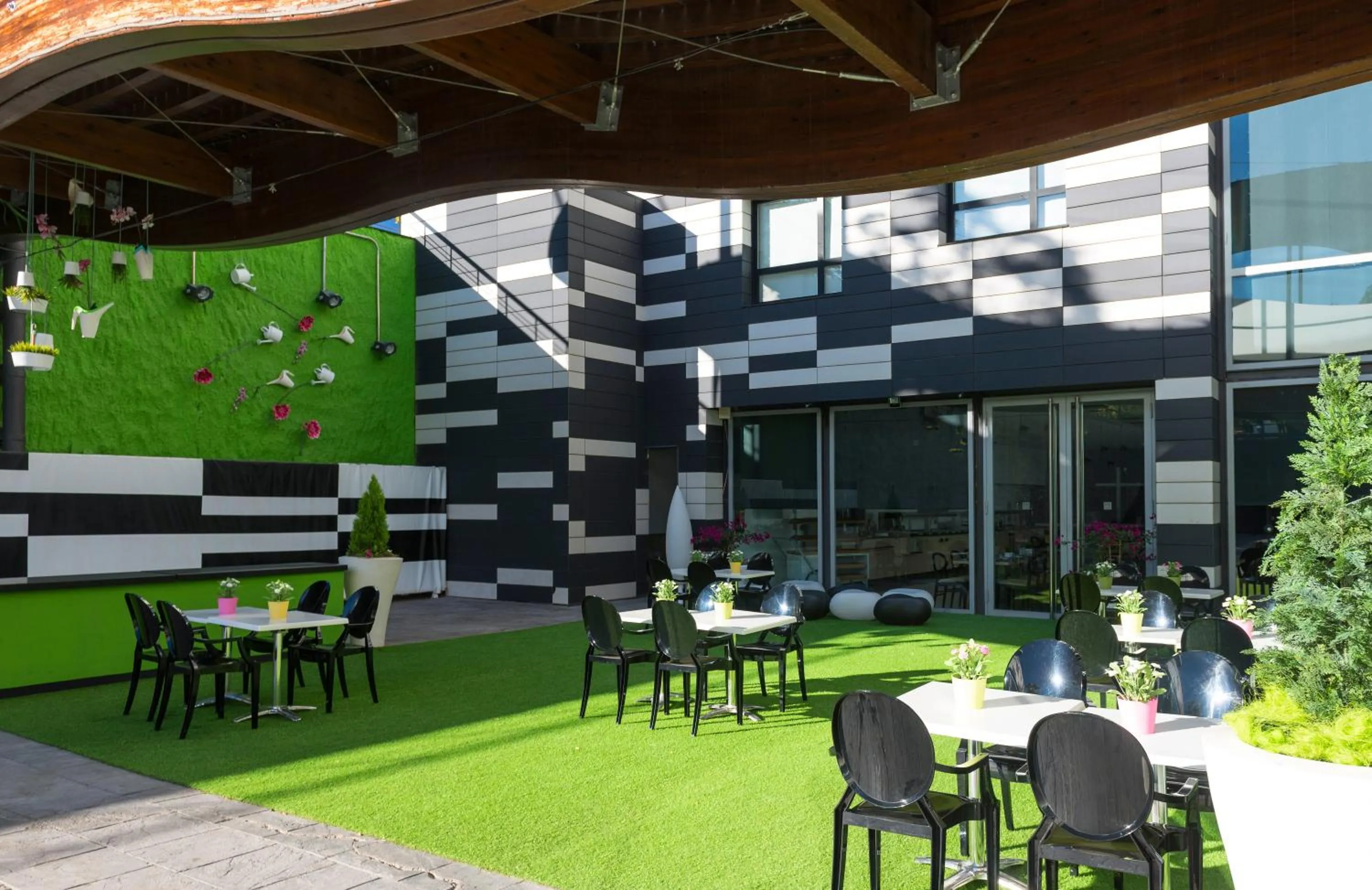 Balcony/Terrace in Hotel Zentral Ave