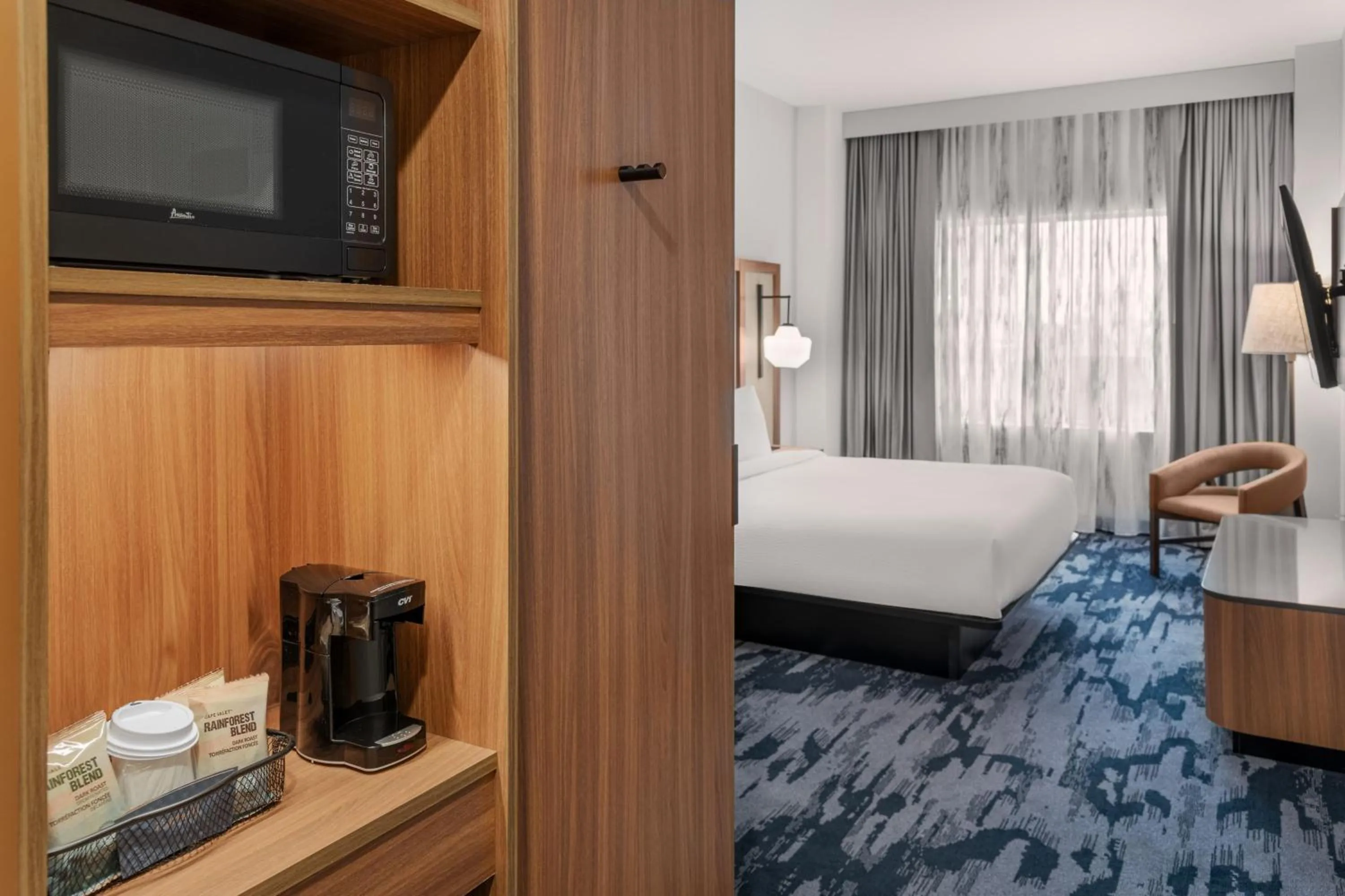 Photo of the whole room, Bed in Fairfield Inn & Suites Austin Downtown