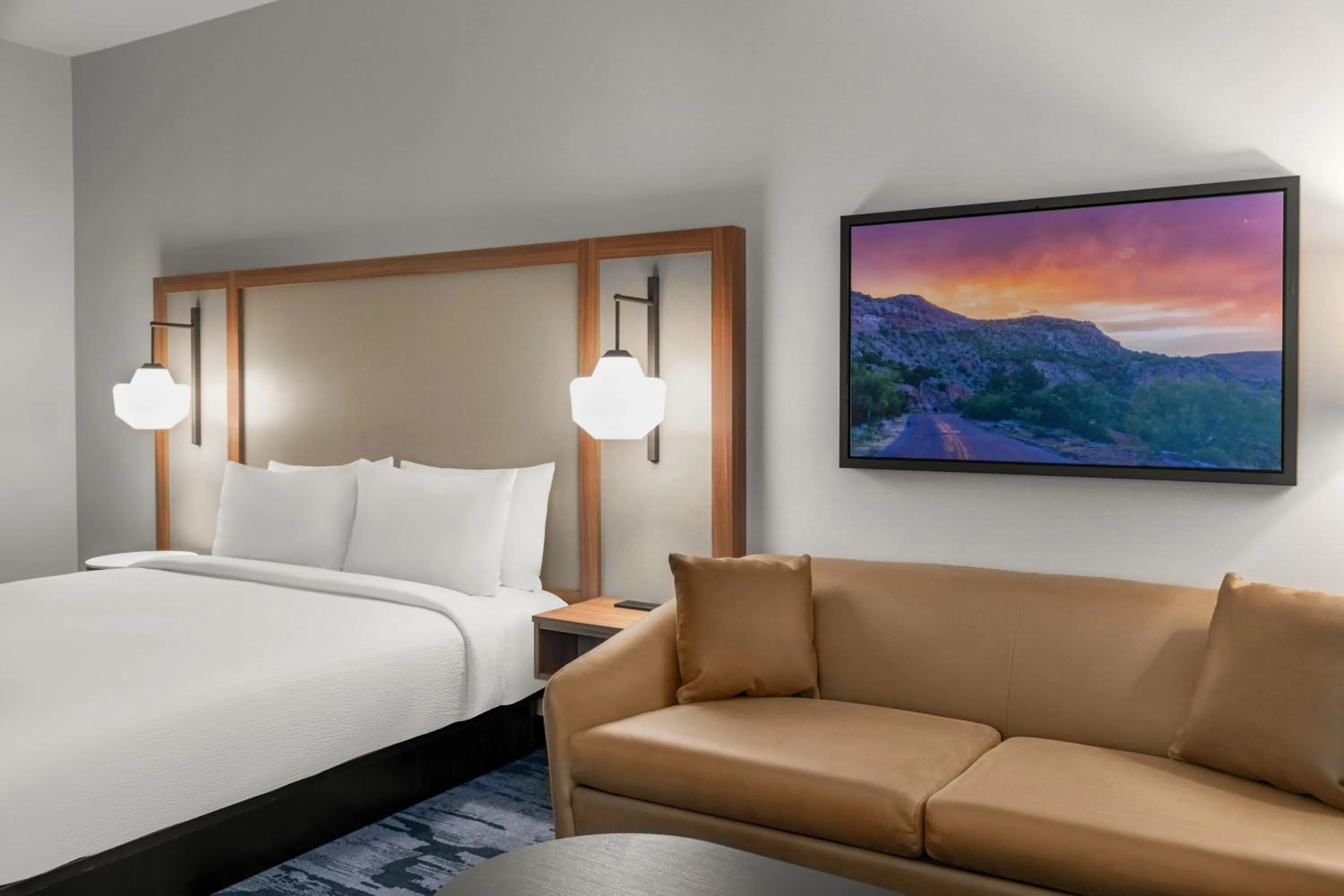 Photo of the whole room, Bed in Fairfield Inn & Suites Austin Downtown