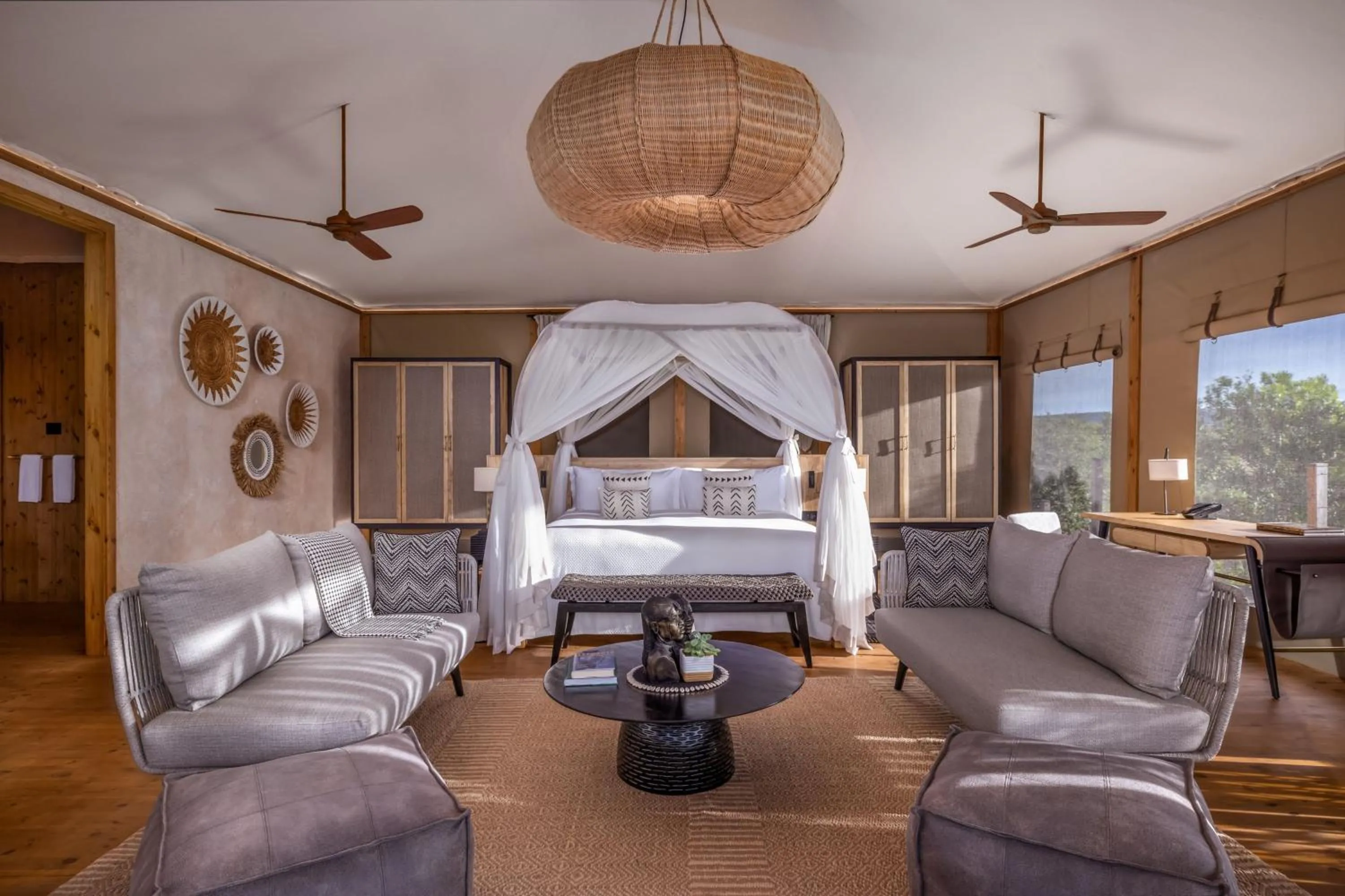 Bedroom in JW Marriott Masai Mara Lodge