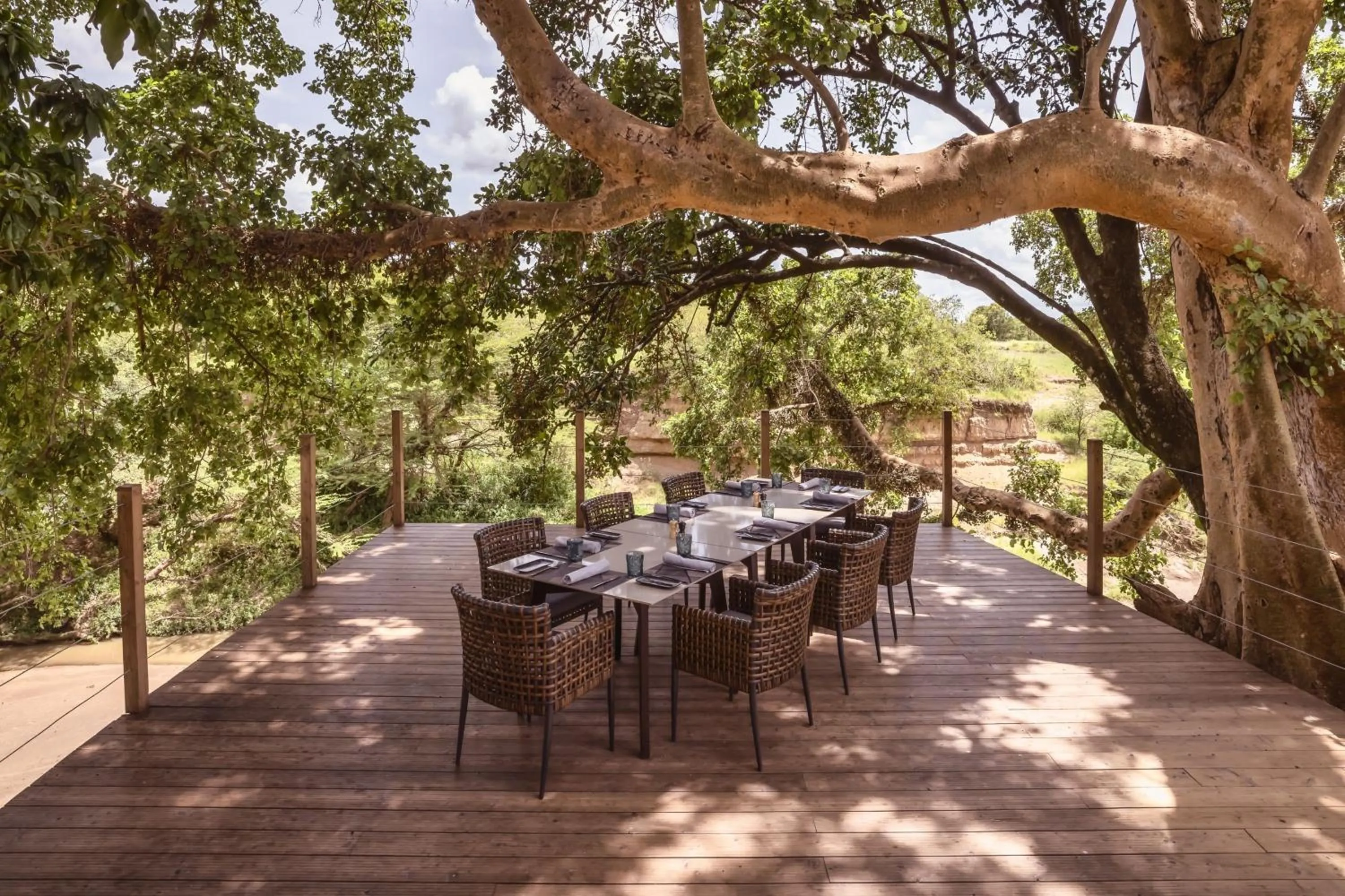 Restaurant/places to eat in JW Marriott Masai Mara Lodge