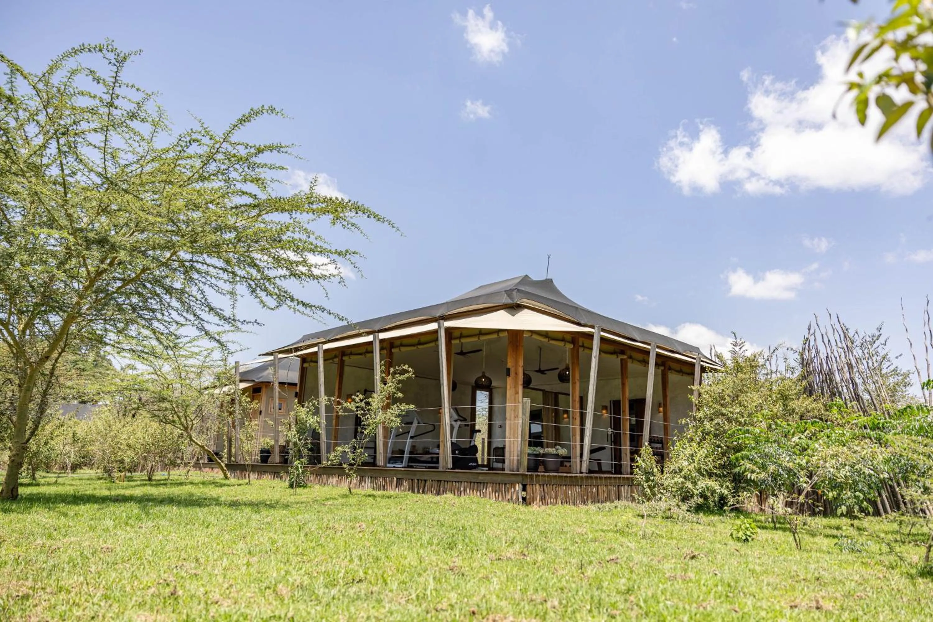 Fitness centre/facilities in JW Marriott Masai Mara Lodge