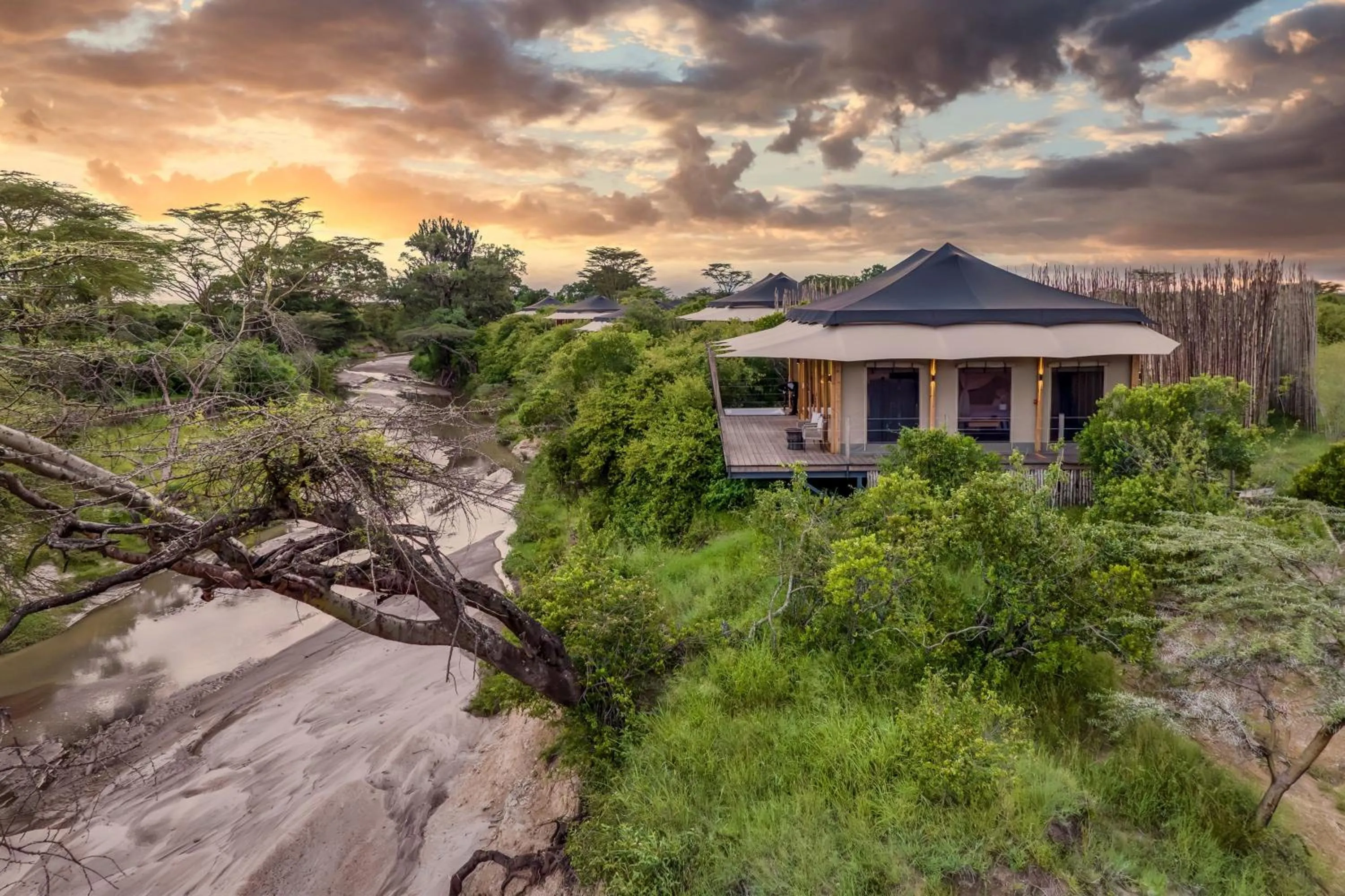 Bedroom in JW Marriott Masai Mara Lodge