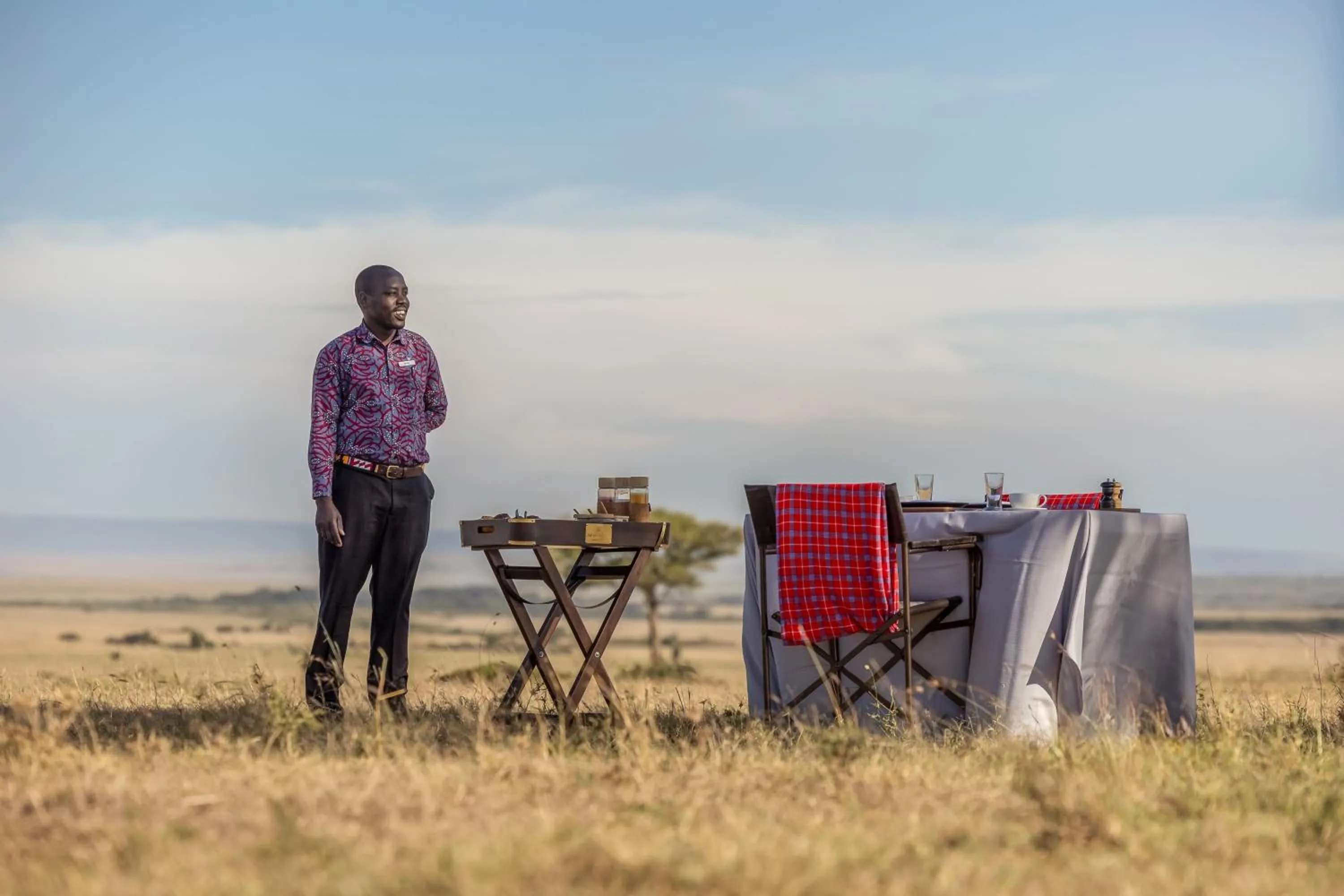 Breakfast in JW Marriott Masai Mara Lodge
