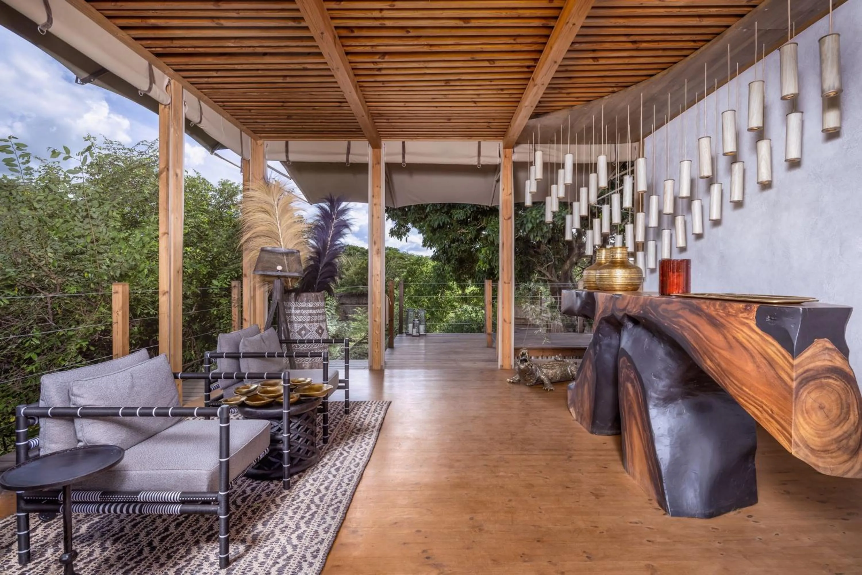 Lobby or reception in JW Marriott Masai Mara Lodge