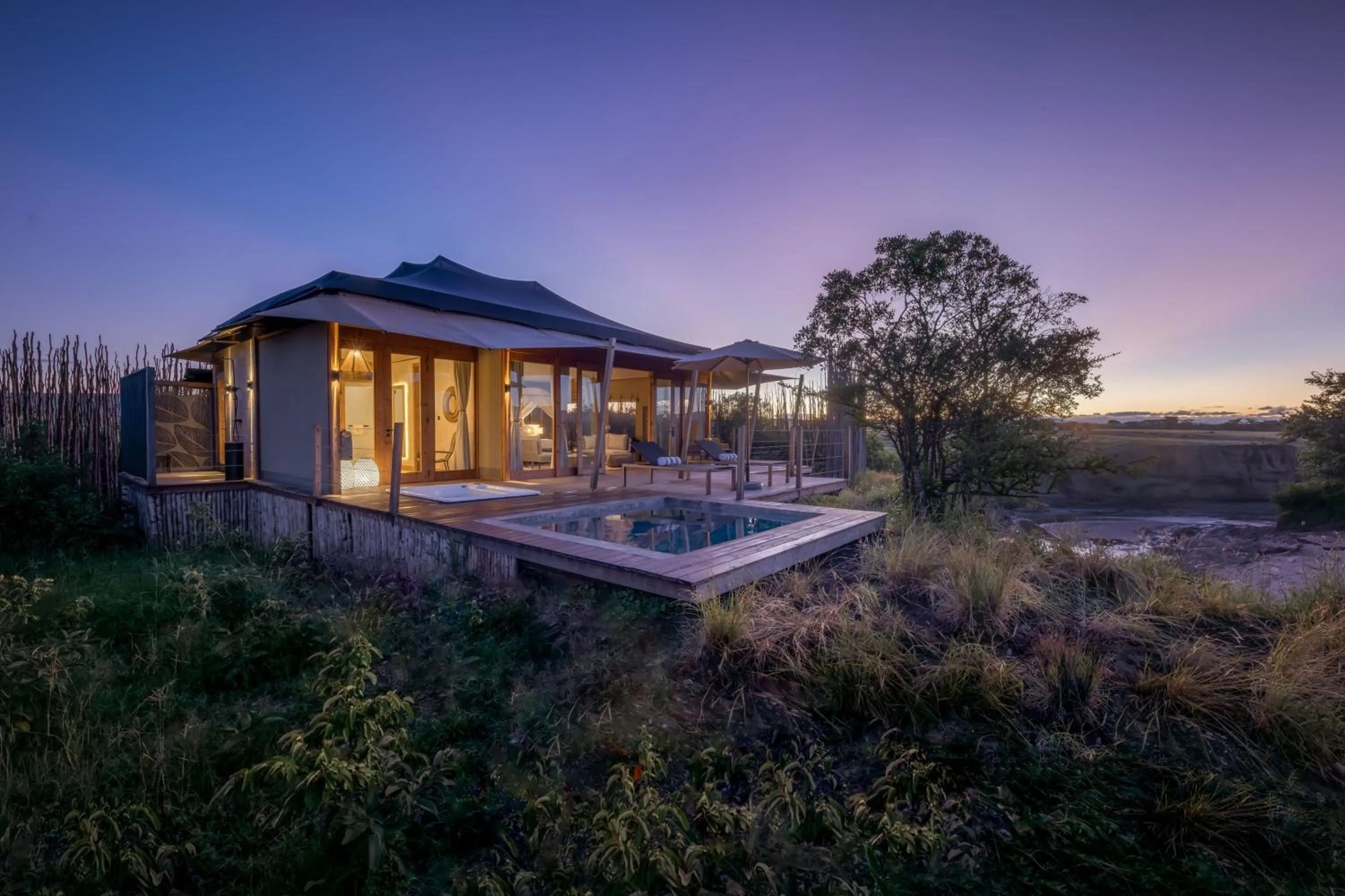Bedroom in JW Marriott Masai Mara Lodge