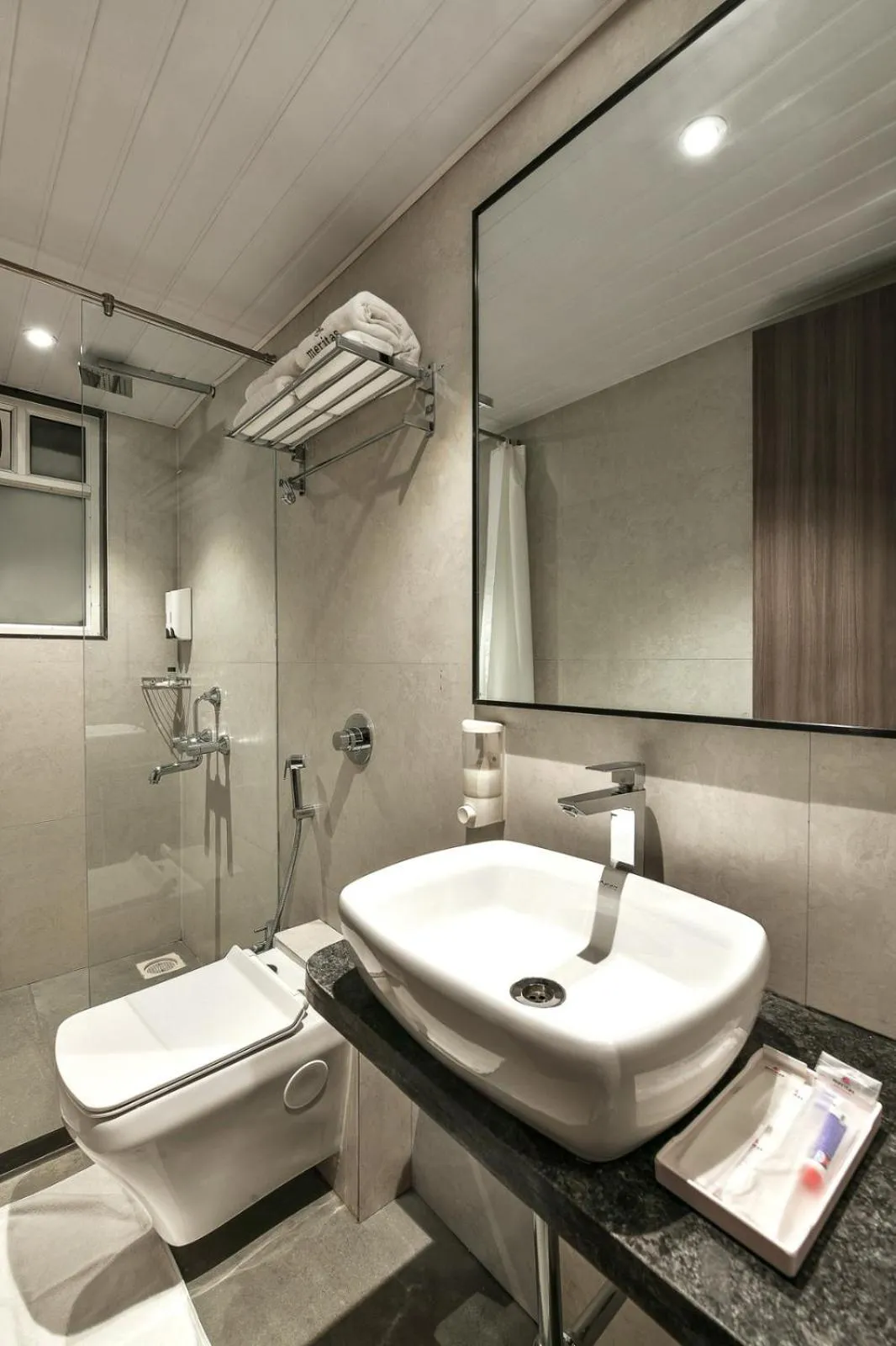 Shower in Meritas Aura Resort