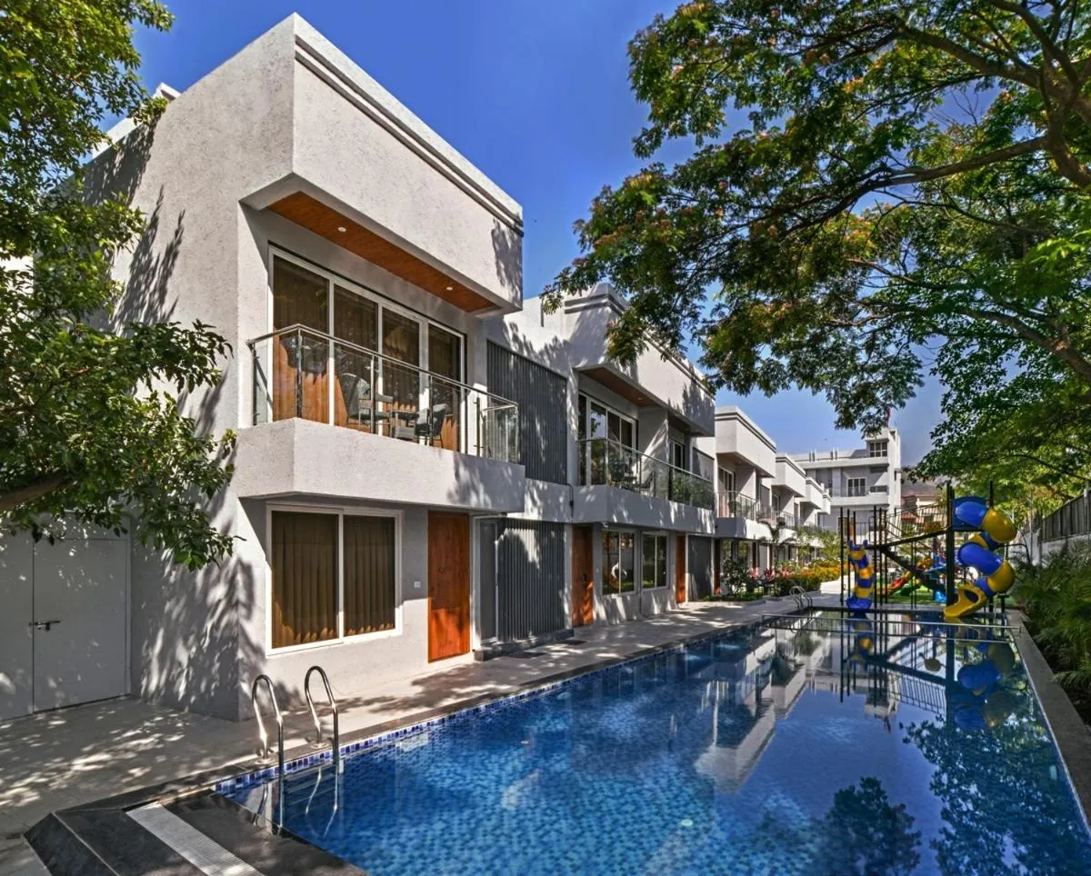 Pool view in Meritas Aura Resort