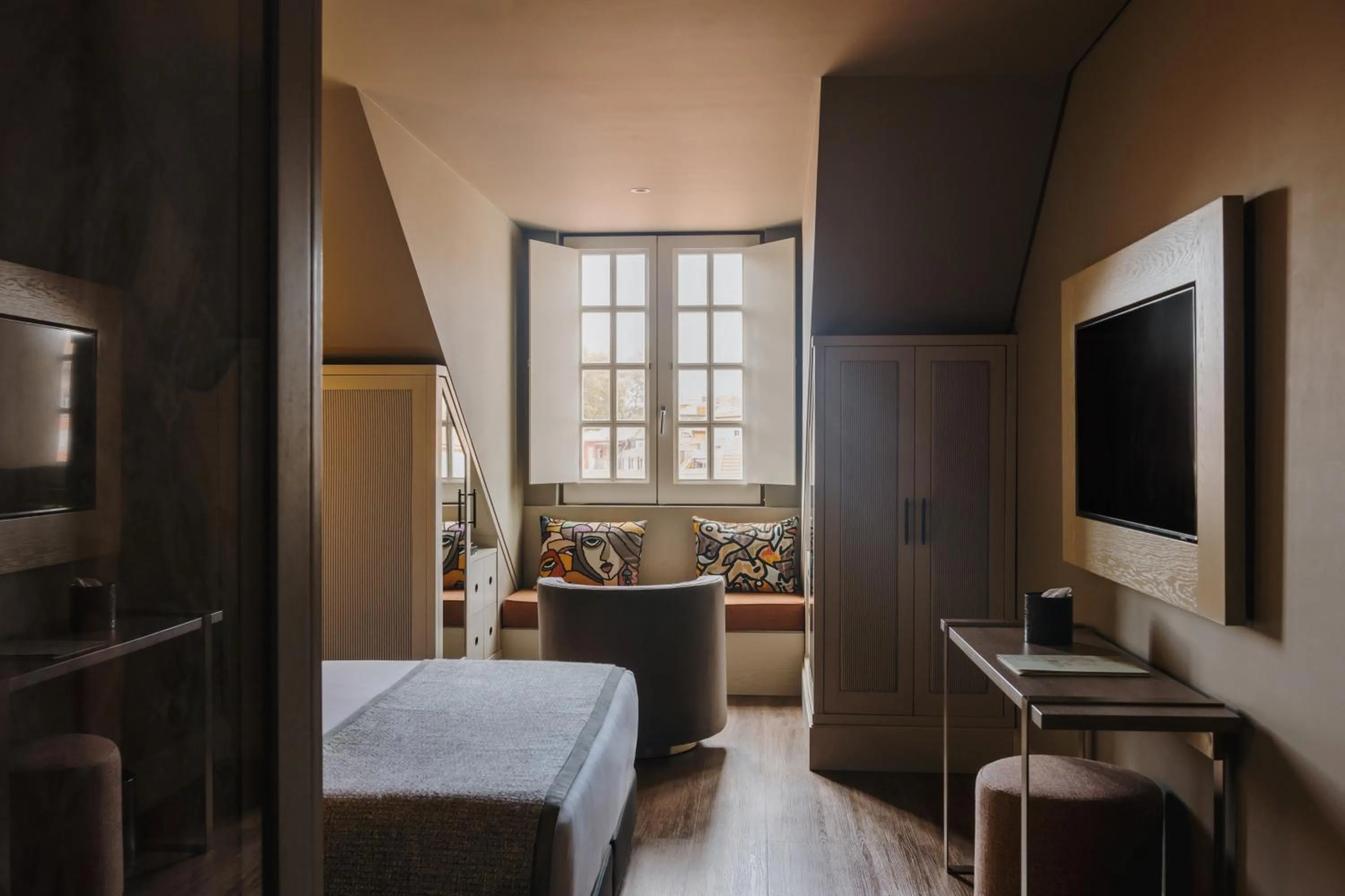 View (from property/room), Bed in Timbre Virtudes