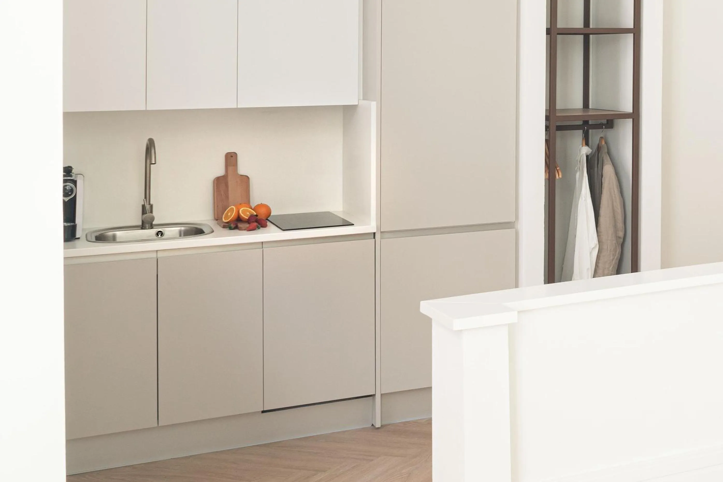 kitchen in Mylu Suites by Puerta Catedral