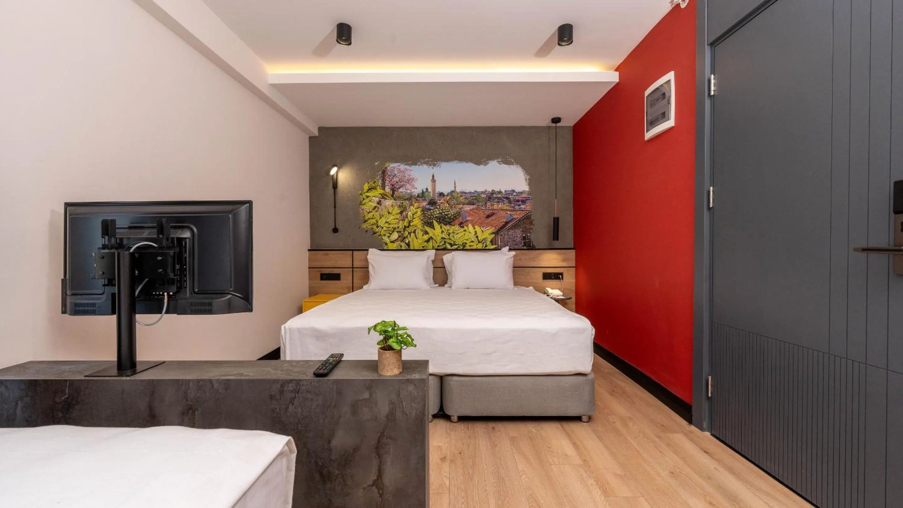 Bedroom in Just Inn City