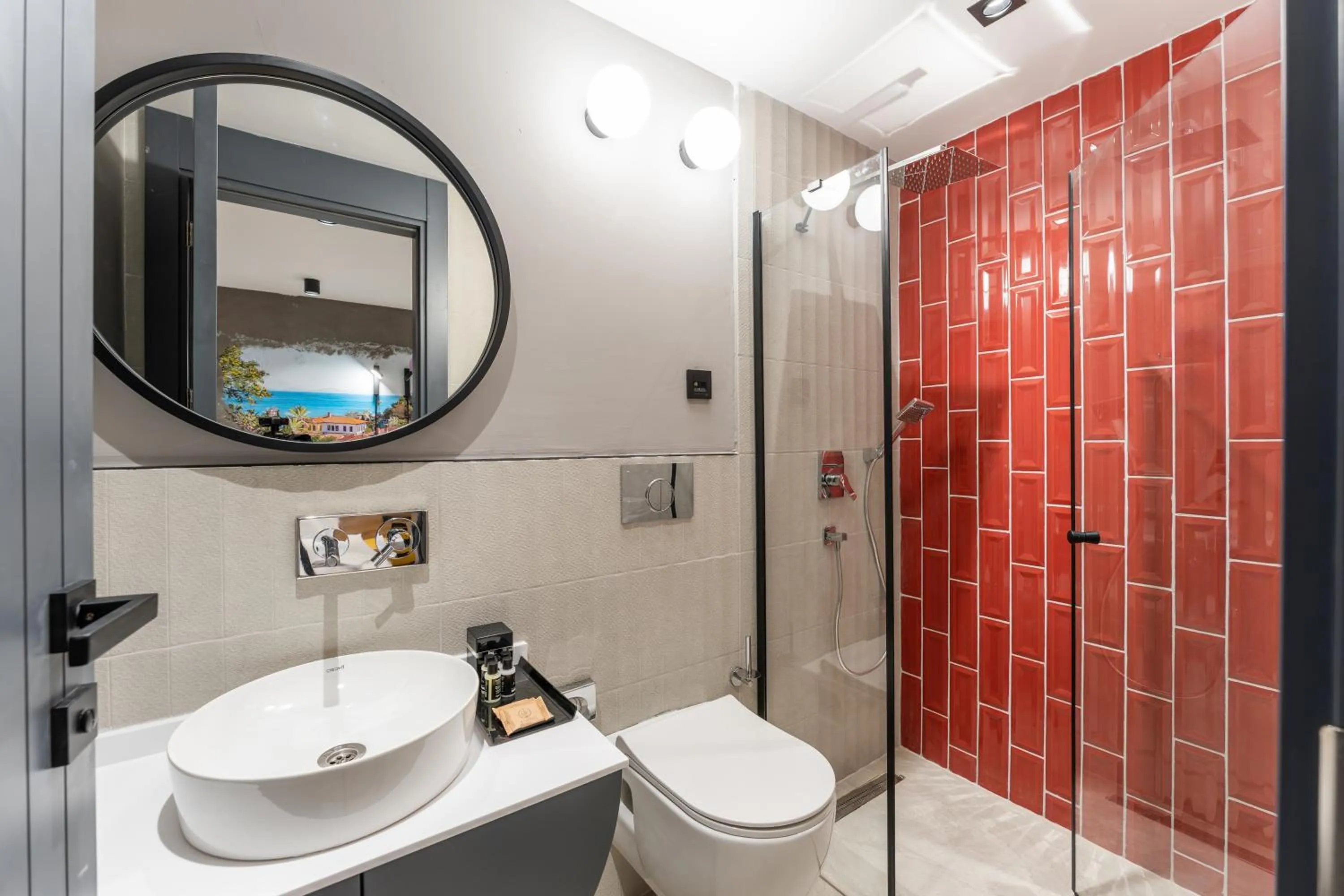 Shower in Just Inn City