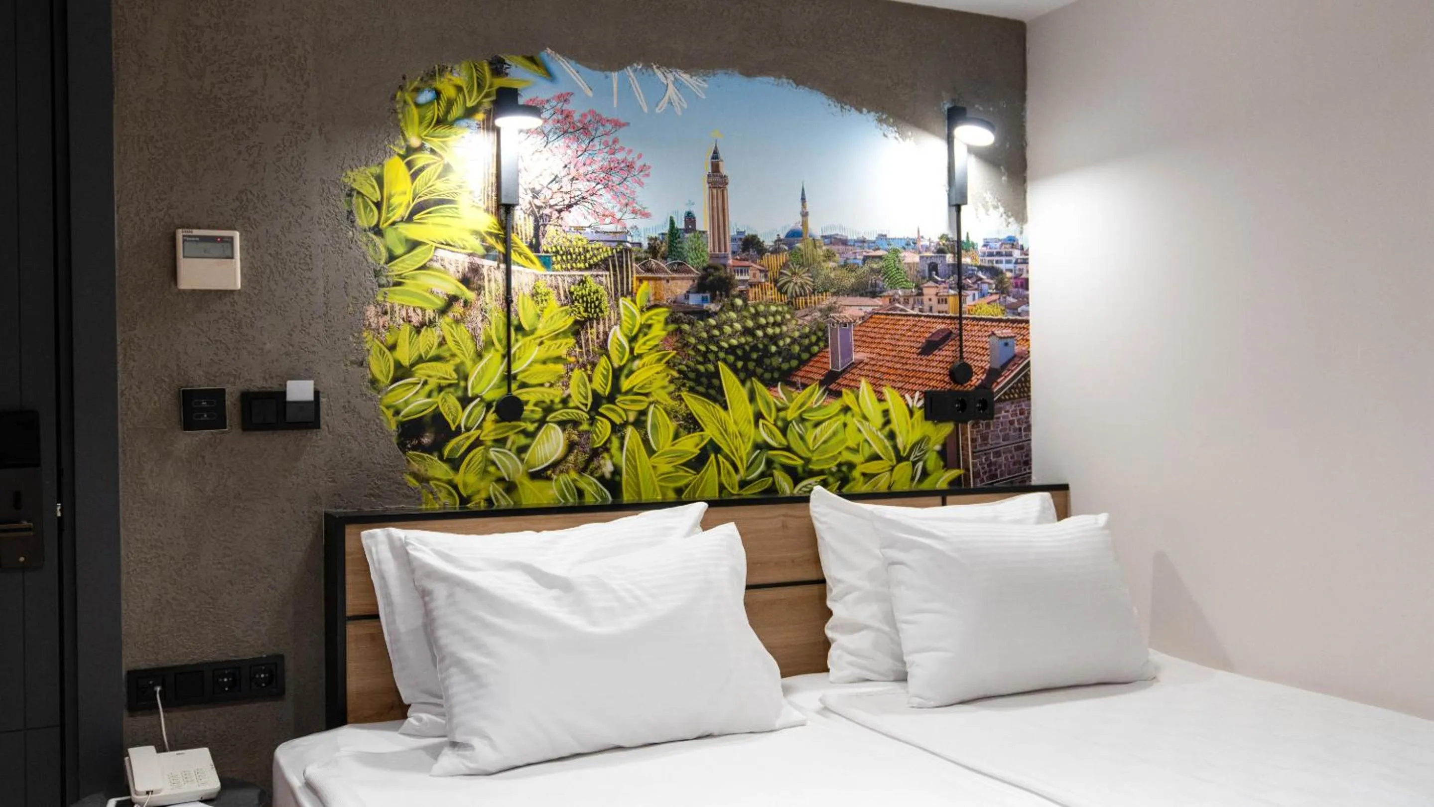 Bed in Just Inn City