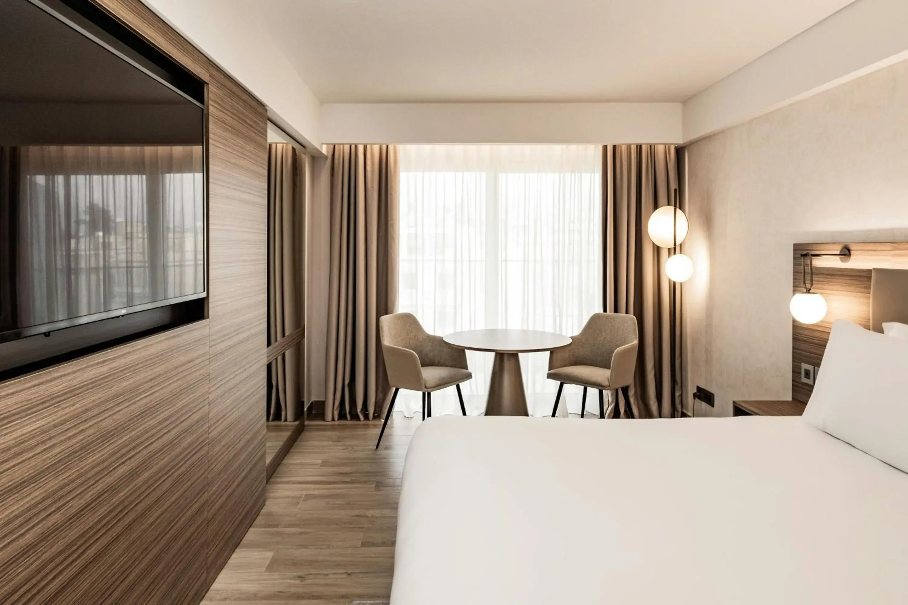 Deluxe King Room with City View and Balcony in AC Hotel by Marriott St Julian's Deluxe King Room with City View and Balcony in AC Hotel by Marriott St Julian's