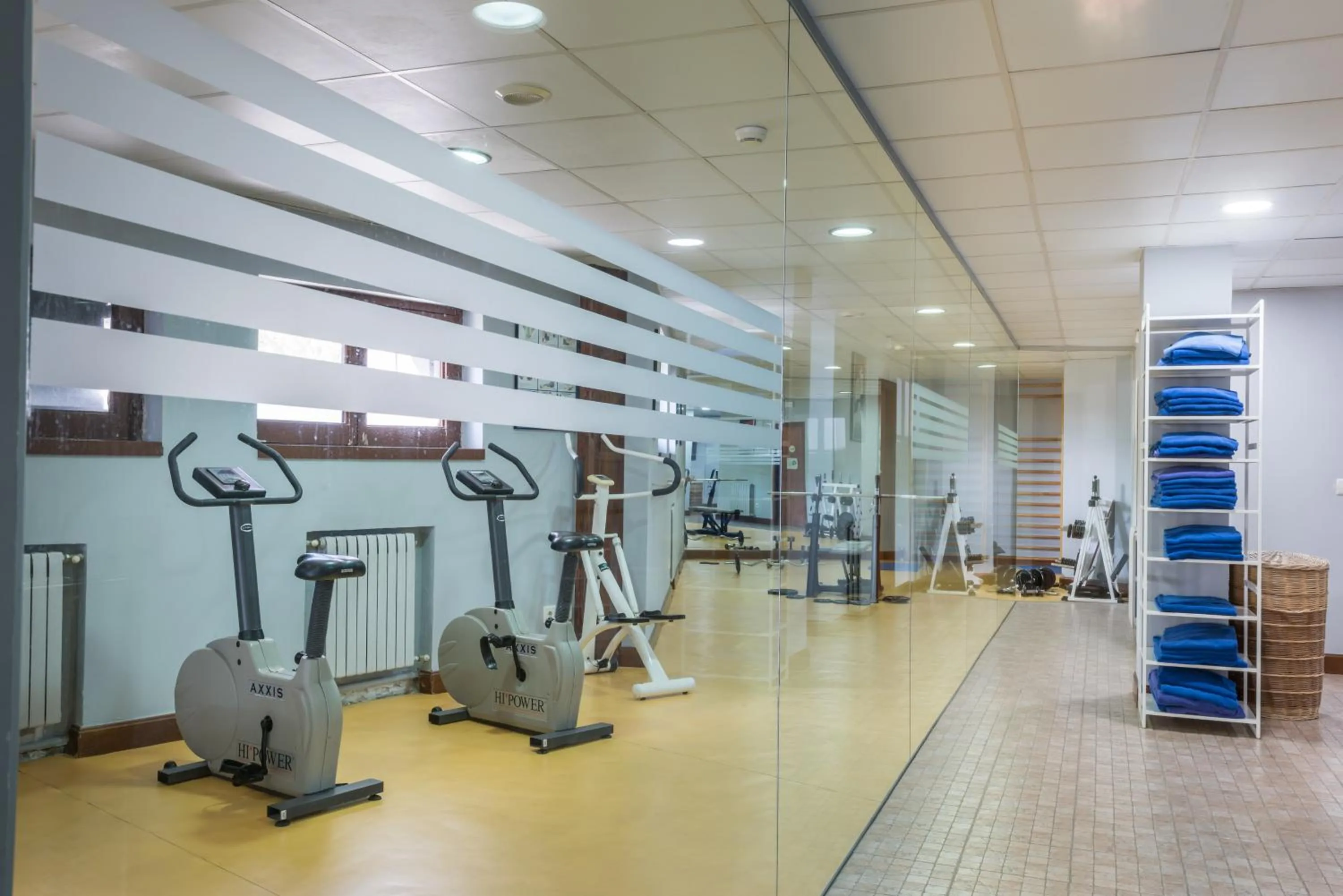 Fitness centre/facilities in SNÖ Hotel Formigal