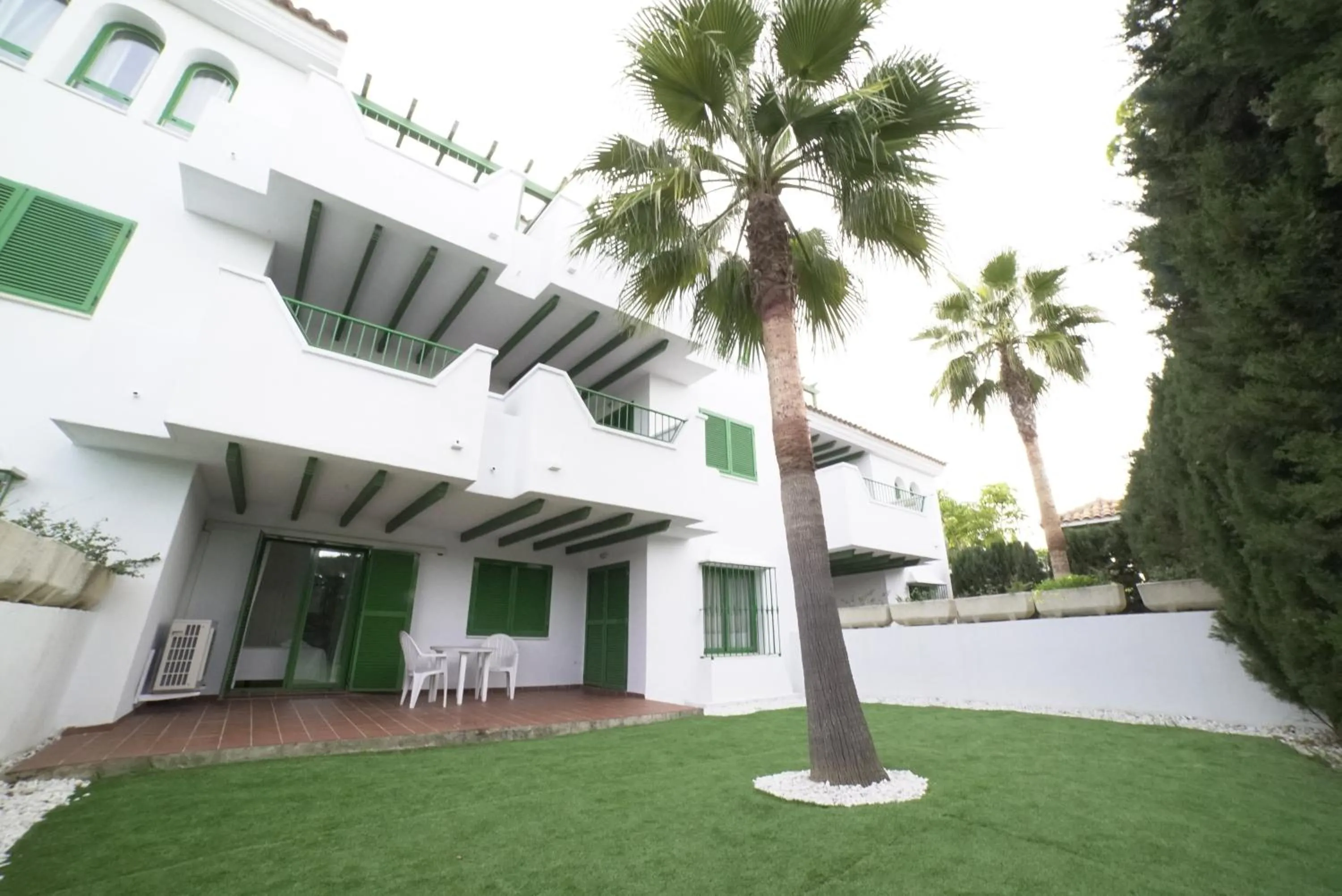 Garden view in Hotel Apartamentos Manilva Sun