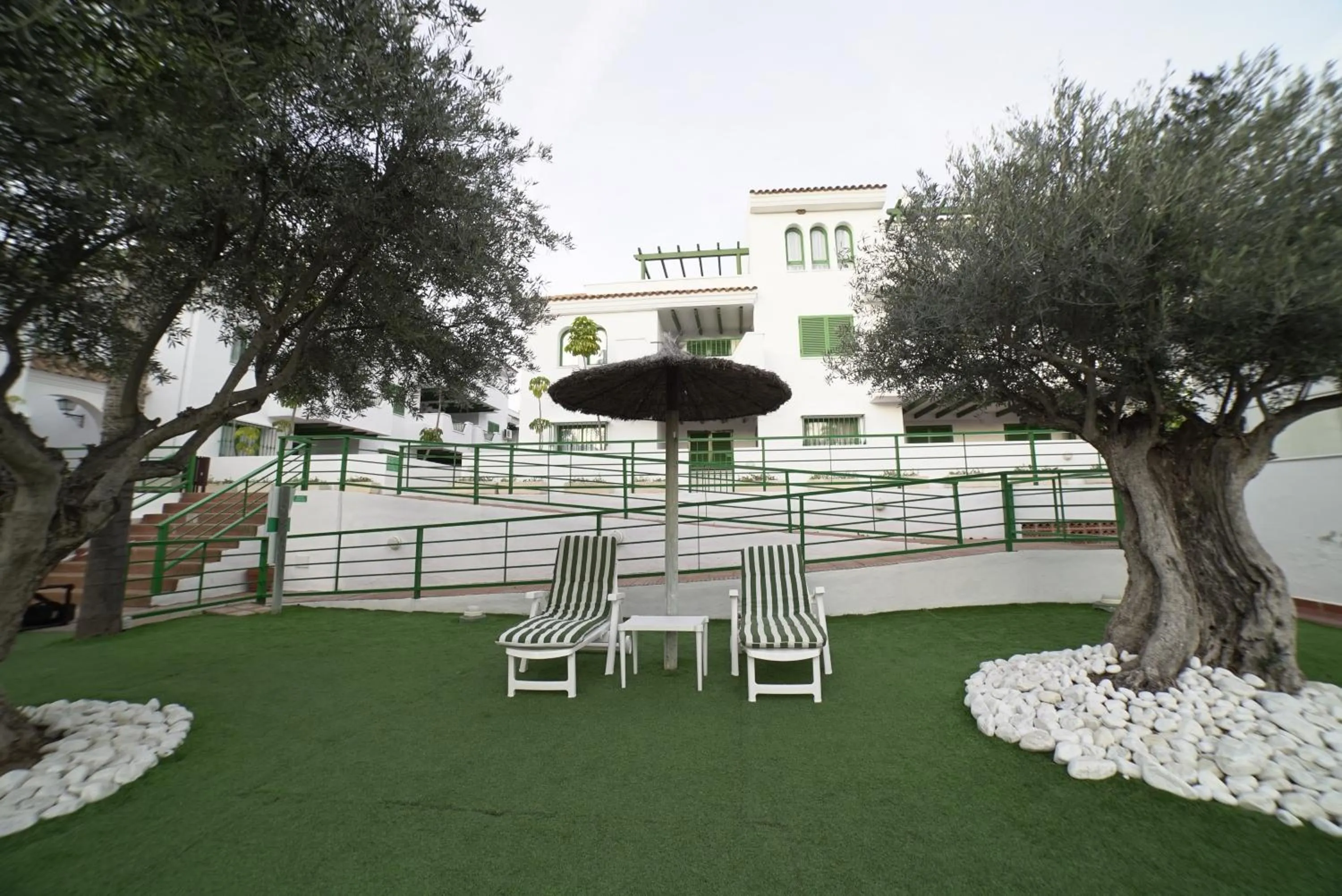 Garden in Hotel Apartamentos Manilva Sun