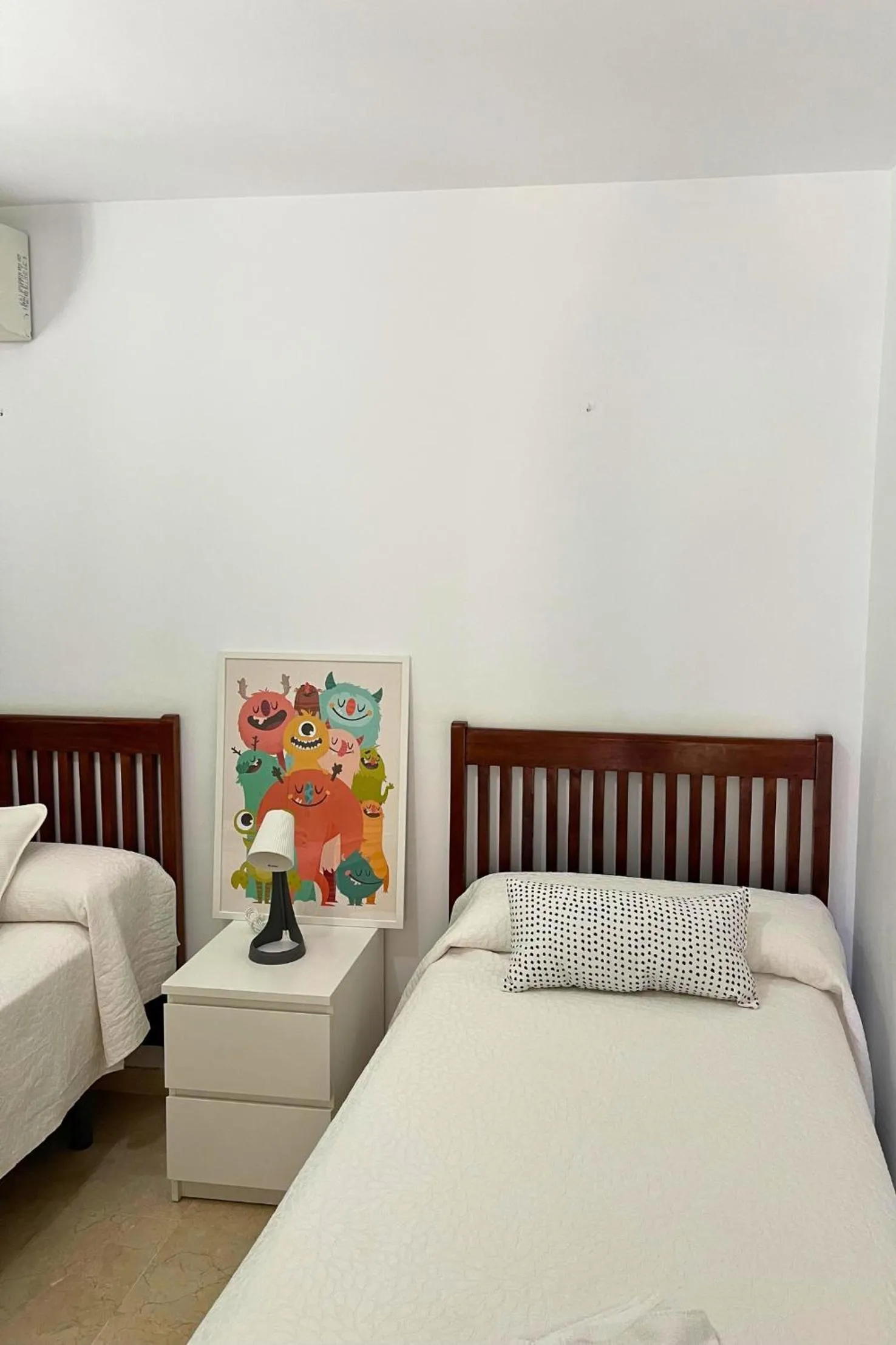 Bed in Hotel Apartamentos Manilva Sun