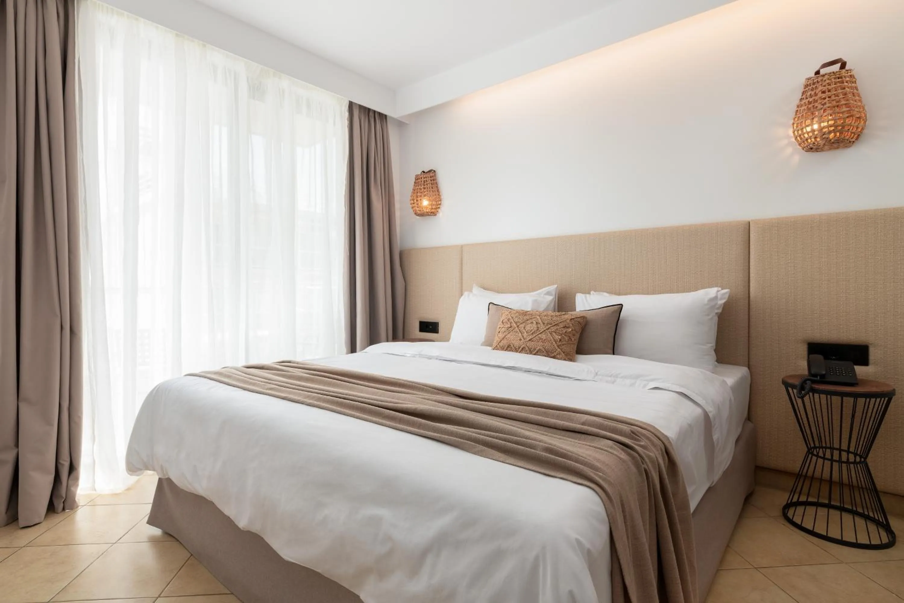 Bed in Diana Art Boutique Hotel