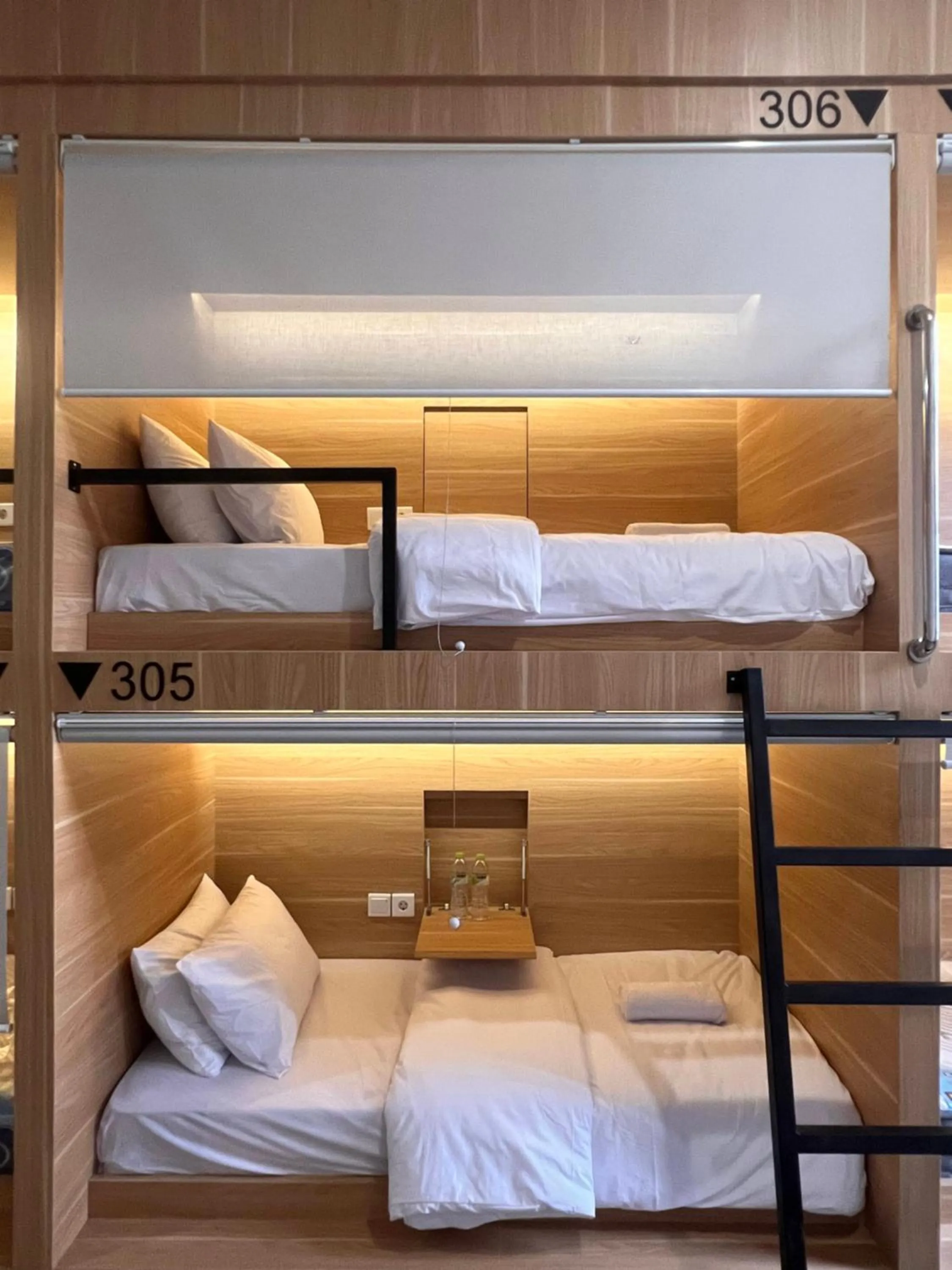 Bed in Sleep Studio Hotel City Center Surabaya
