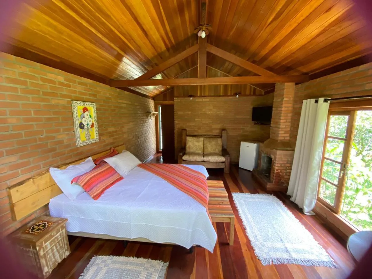 Photo of the whole room, Bed in Pousada Bosque do Visconde