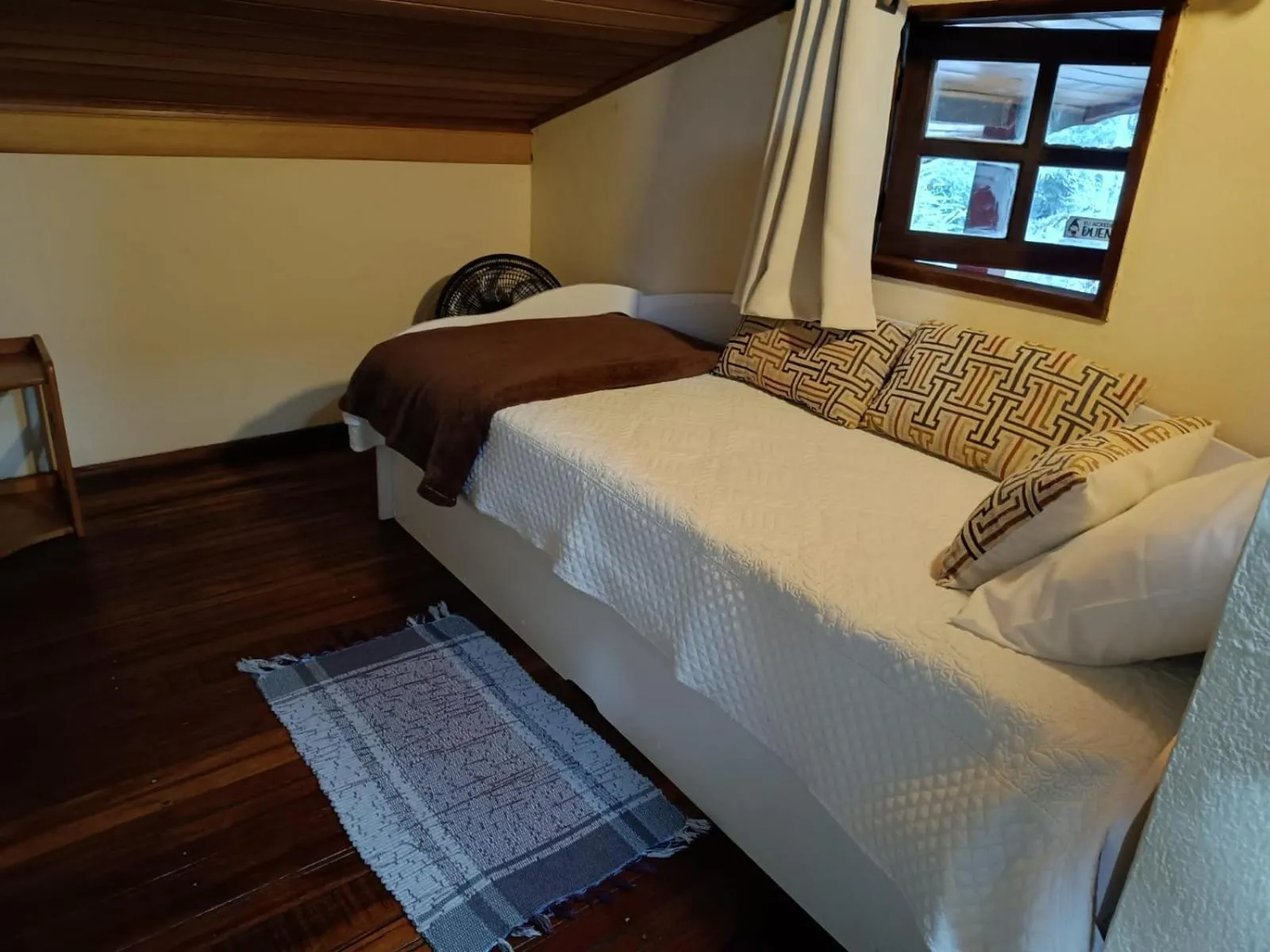 Bed in Pousada Bosque do Visconde