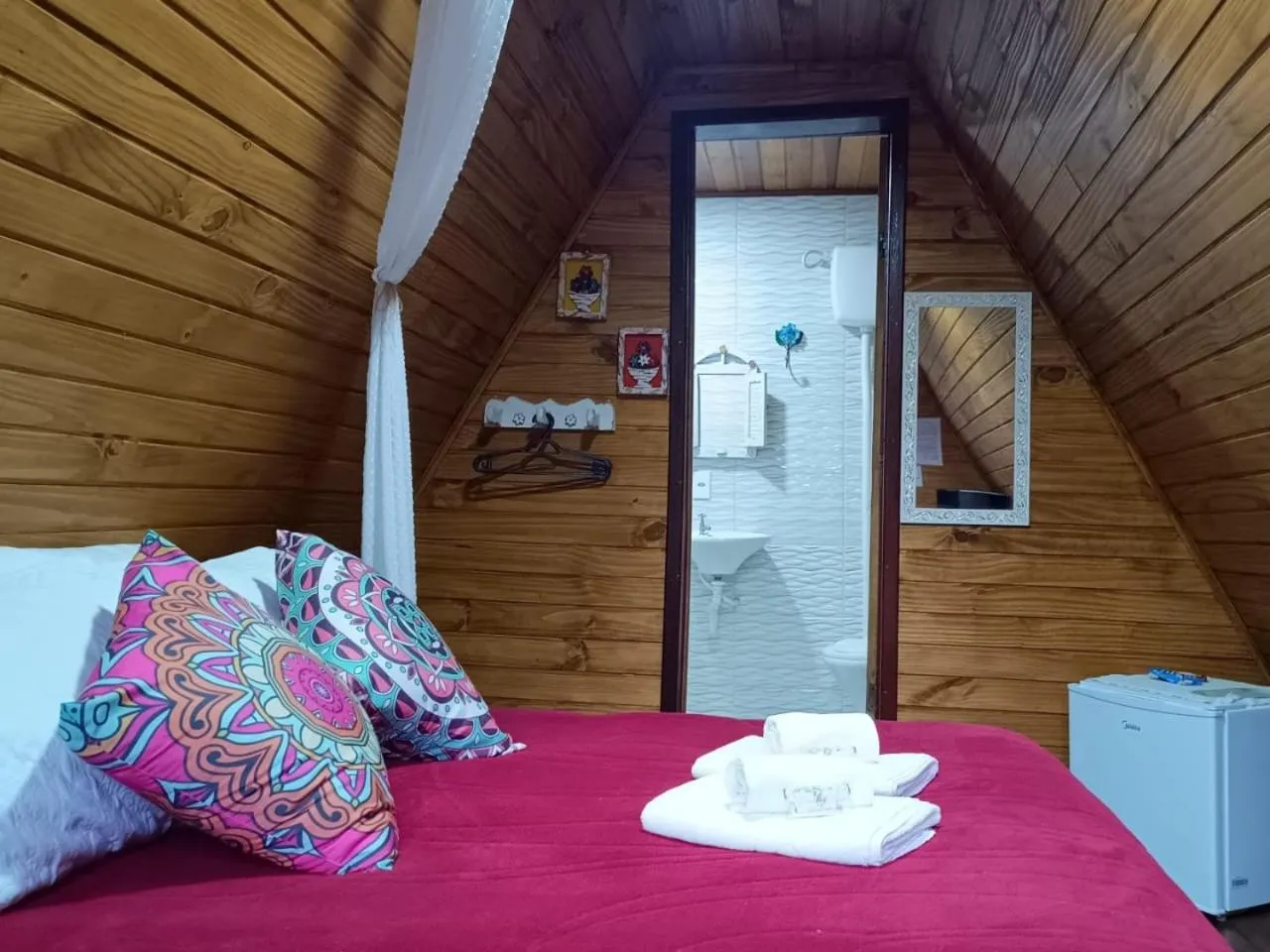 Bed in Pousada Bosque do Visconde