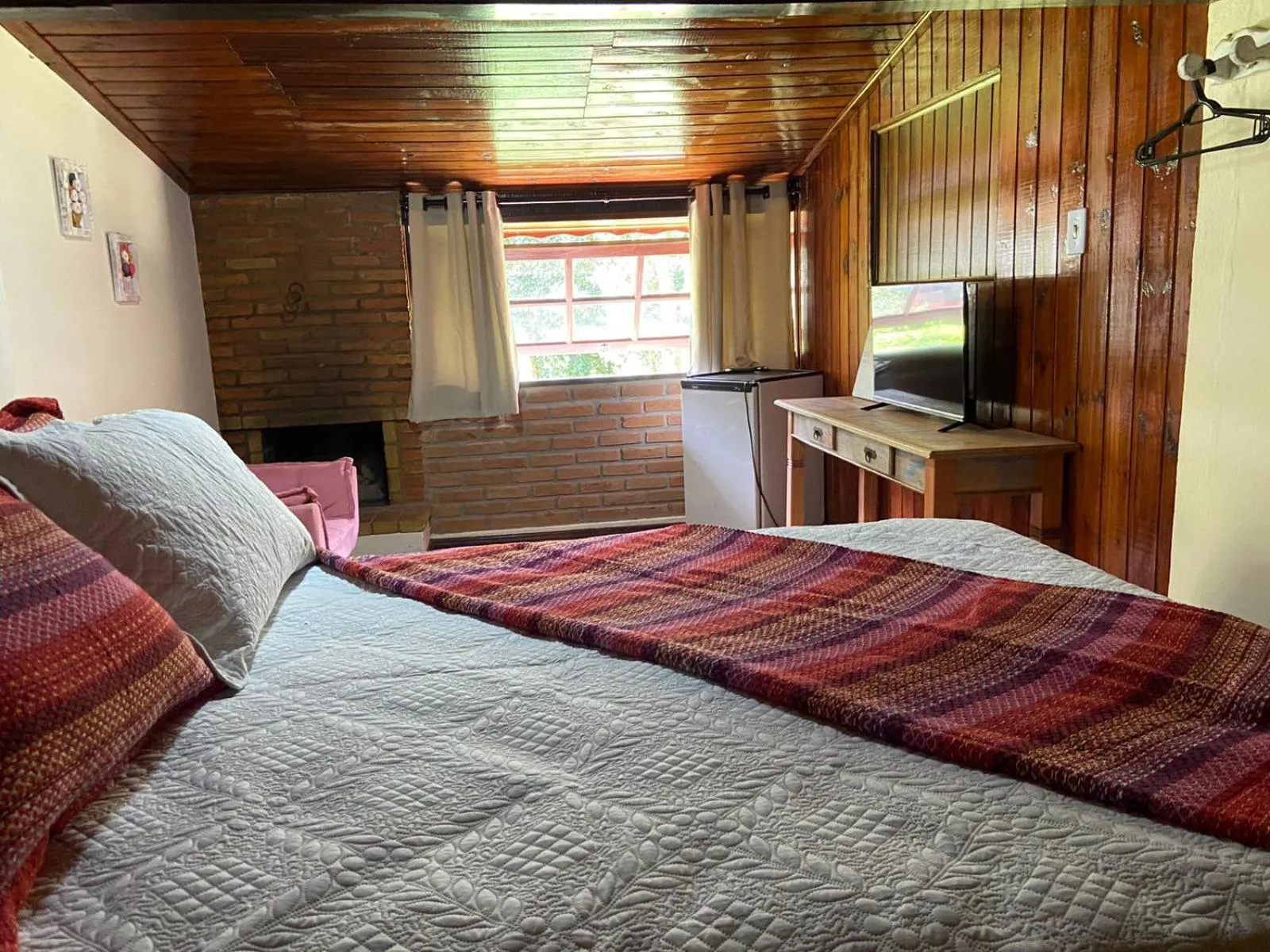 Bed in Pousada Bosque do Visconde