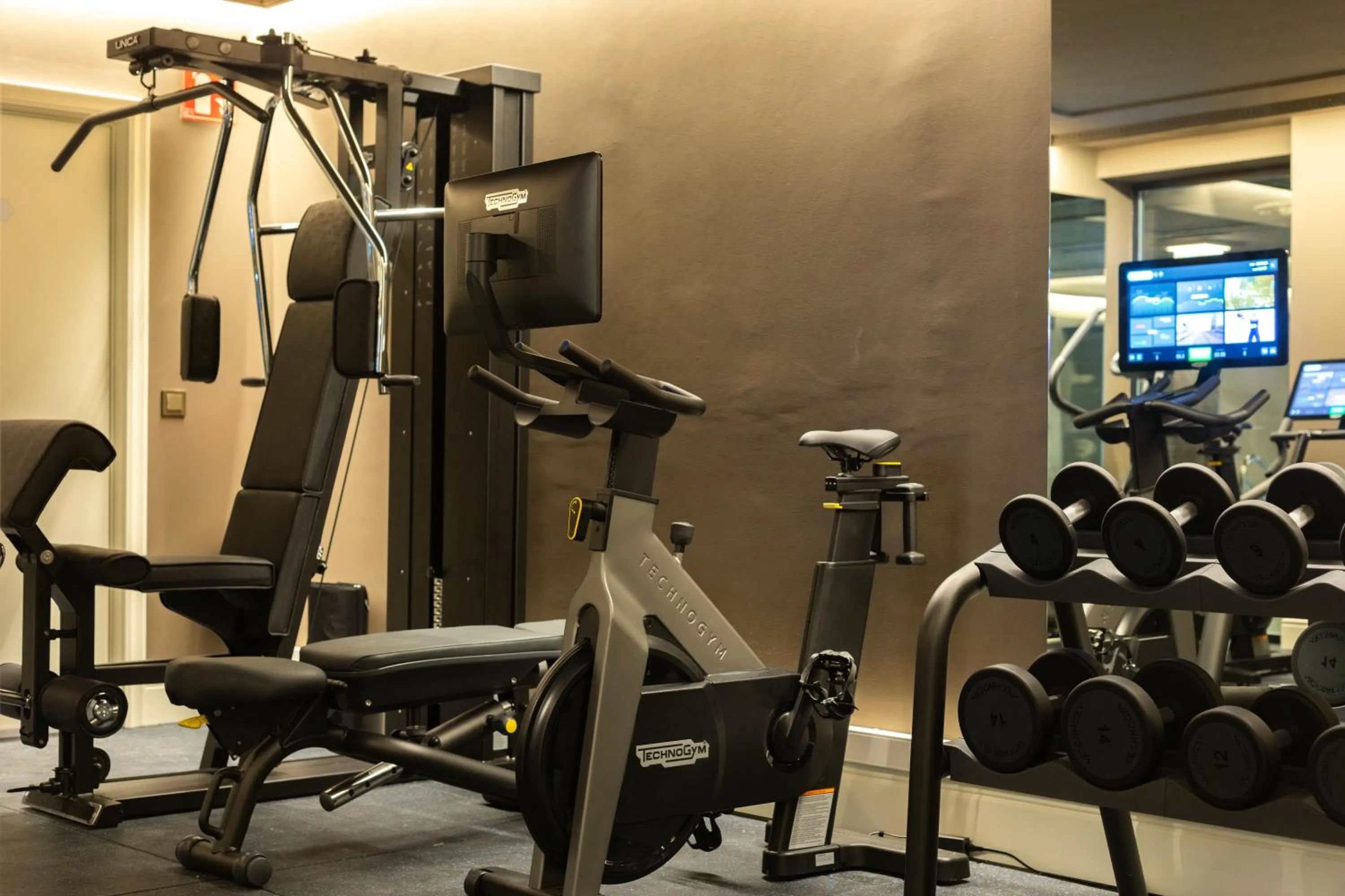Fitness centre/facilities in Hotel Luze Boutique San Sebastian