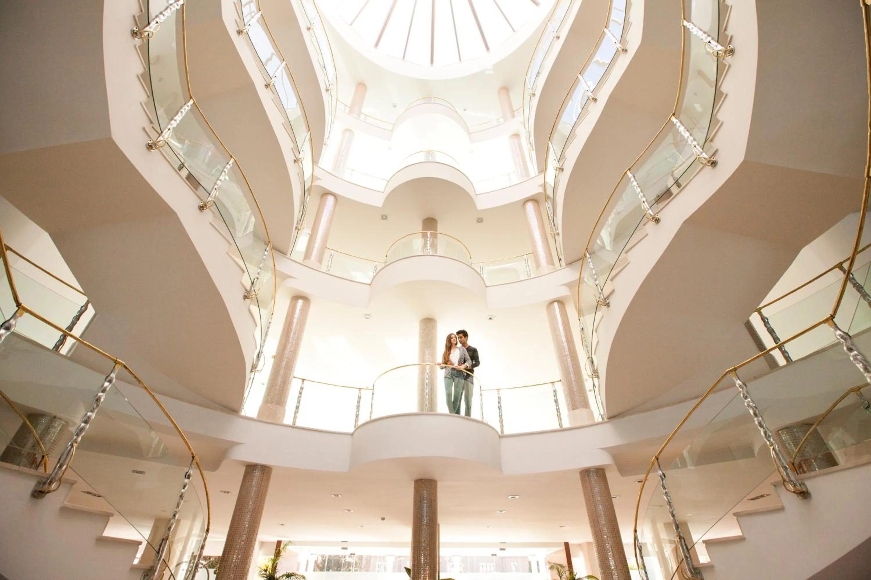 Balcony/Terrace in Hotel Granada Palace