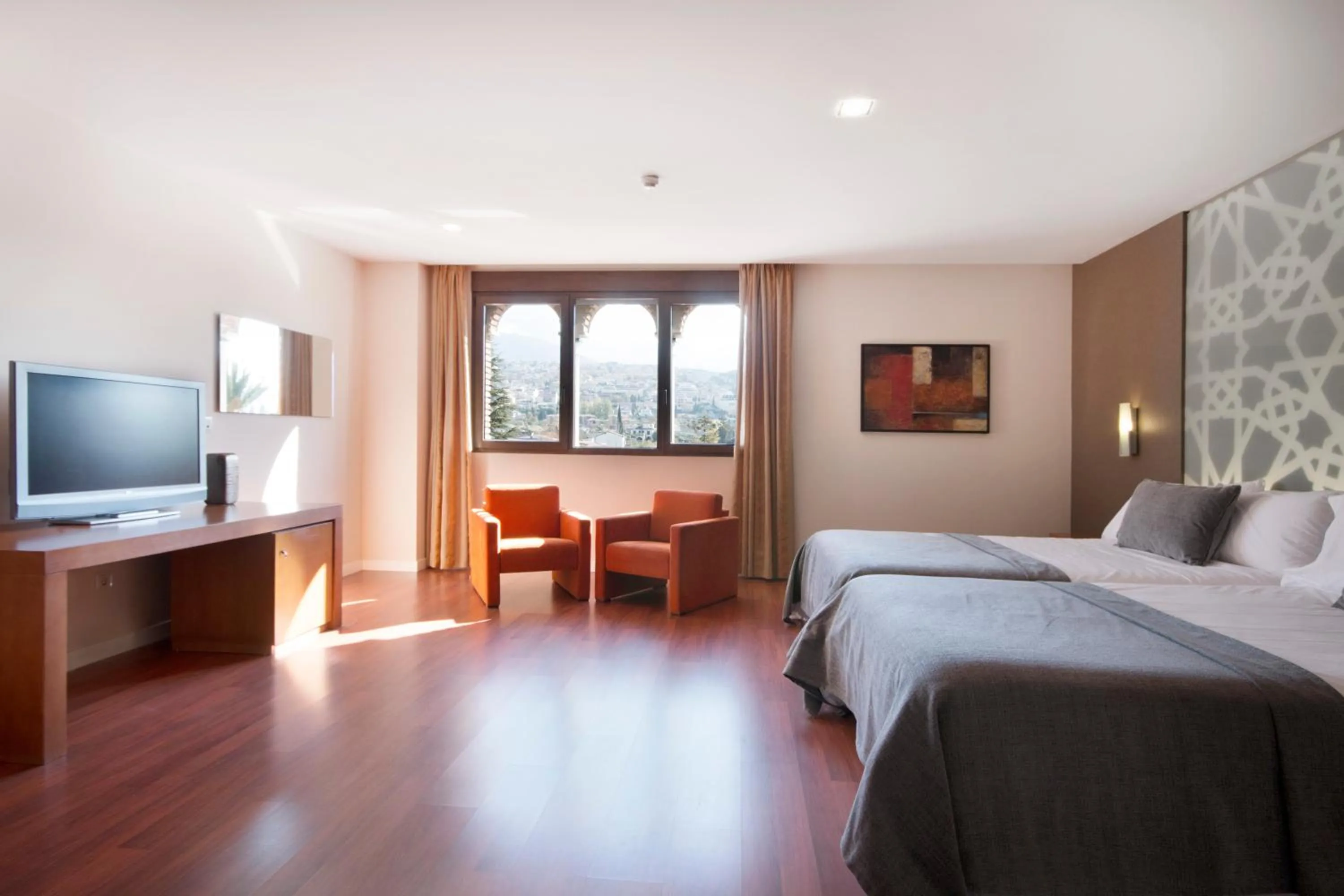 Photo of the whole room, Bed in Hotel Granada Palace