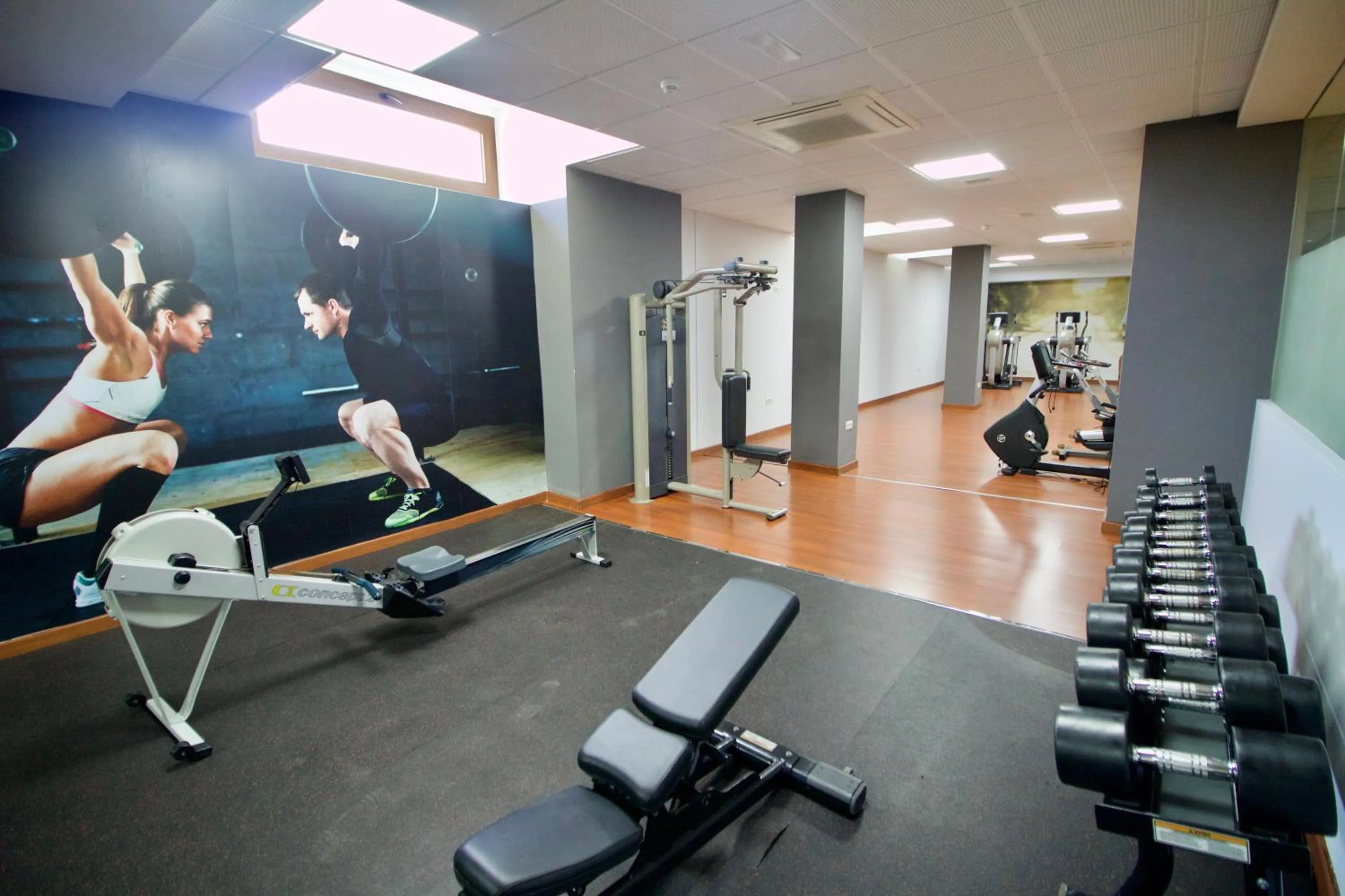Fitness centre/facilities in Hotel Granada Palace