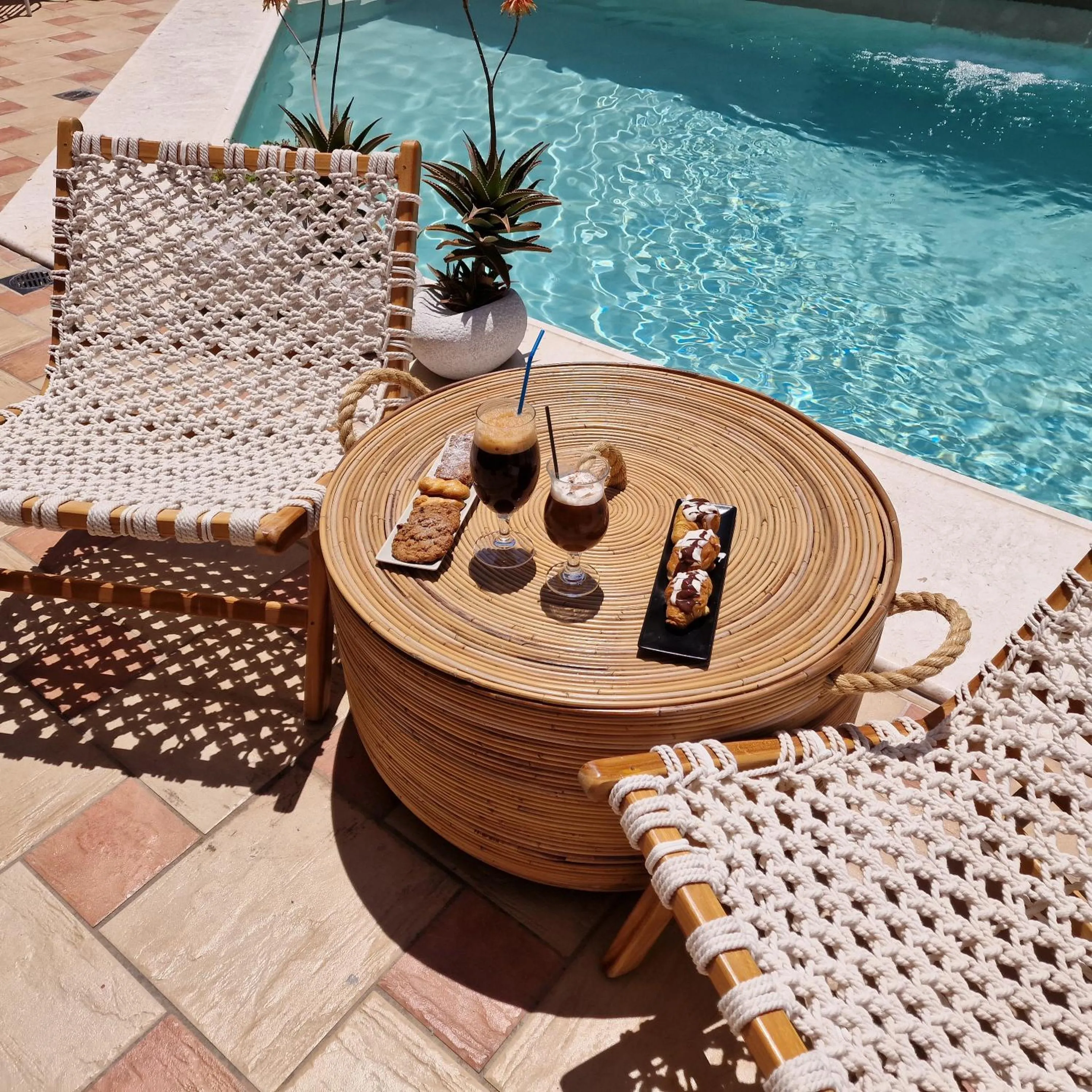 Swimming pool in Hotel Evilion Sea And Sun