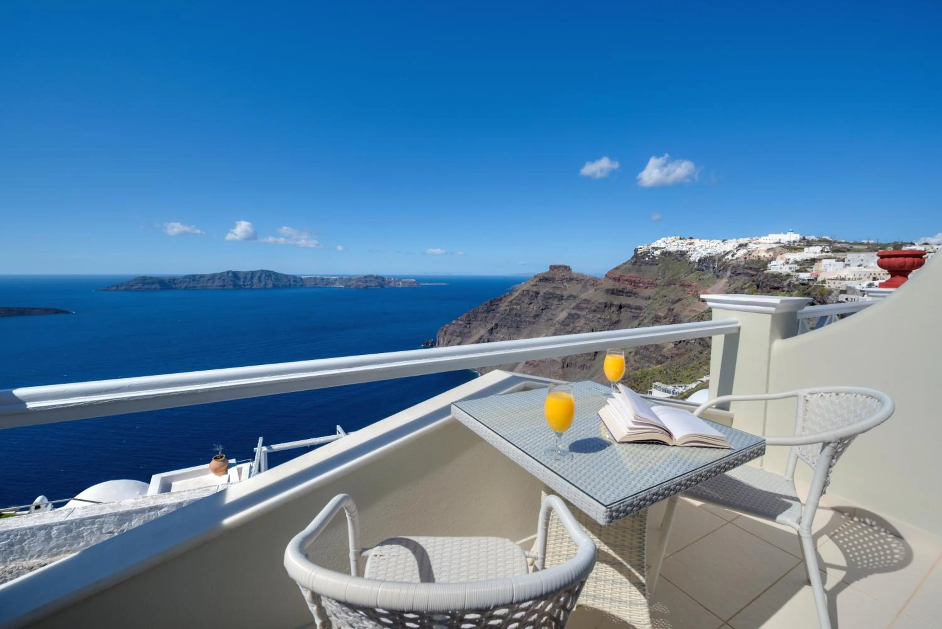 Balcony/Terrace in Ellinon Thea Boutique Hotel