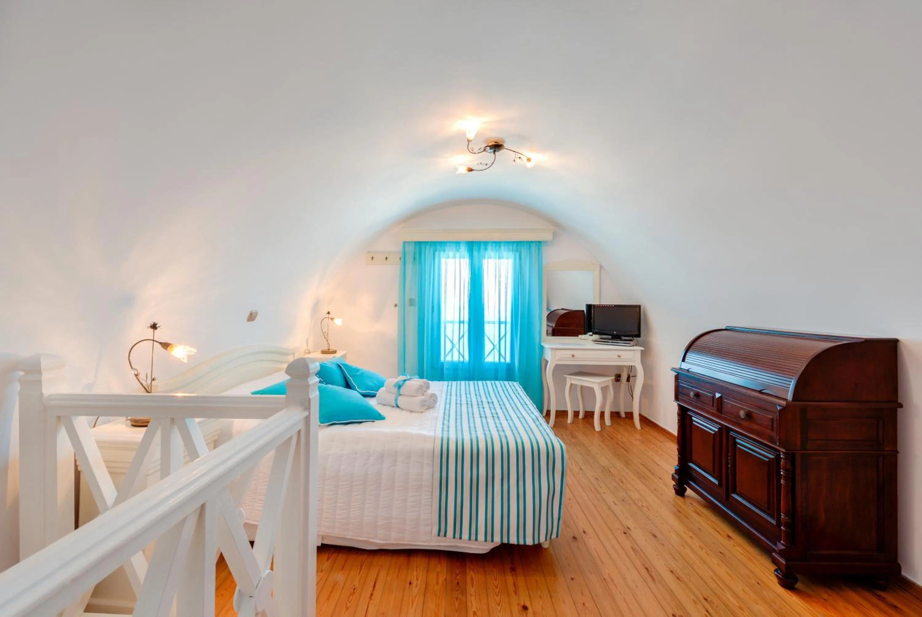 Photo of the whole room, Bed in Ellinon Thea Boutique Hotel