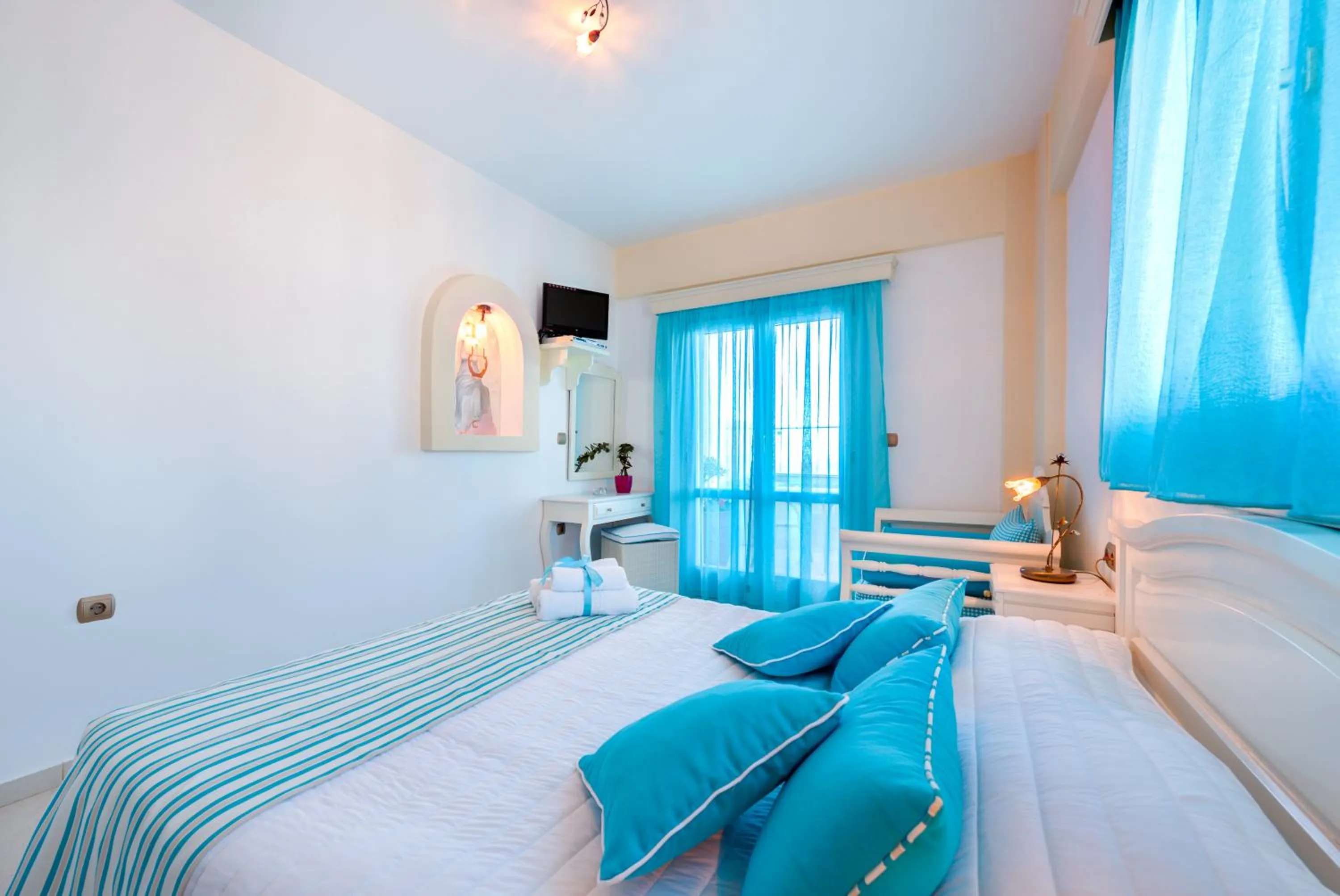 Bedroom, Bed in Ellinon Thea Boutique Hotel