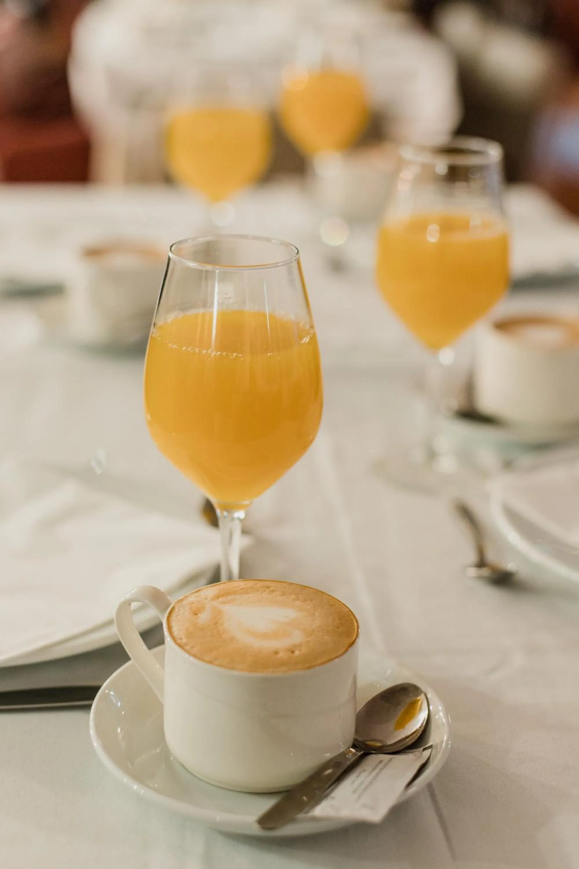 Buffet breakfast in Mont Blanc