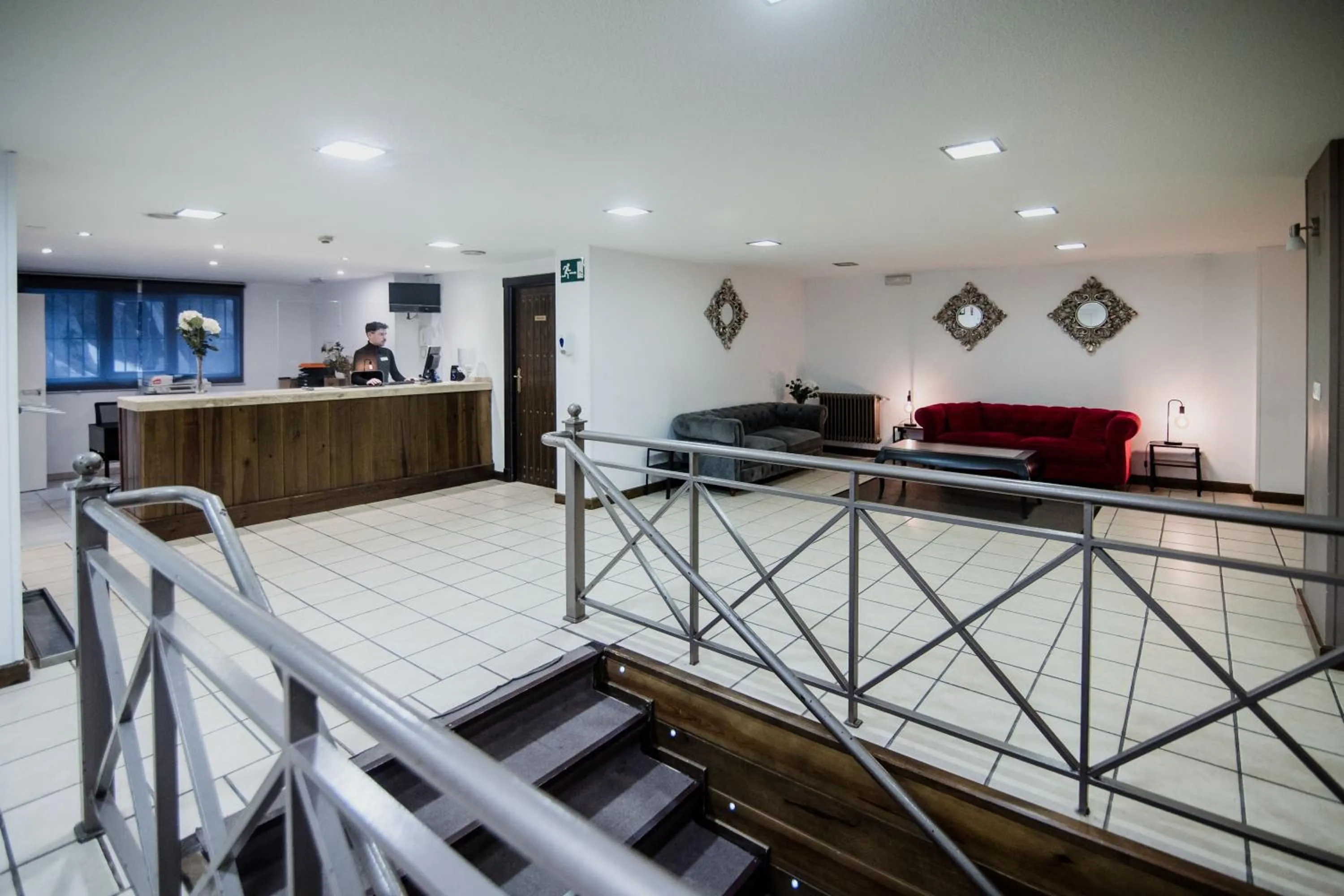 Lobby or reception in Mont Blanc