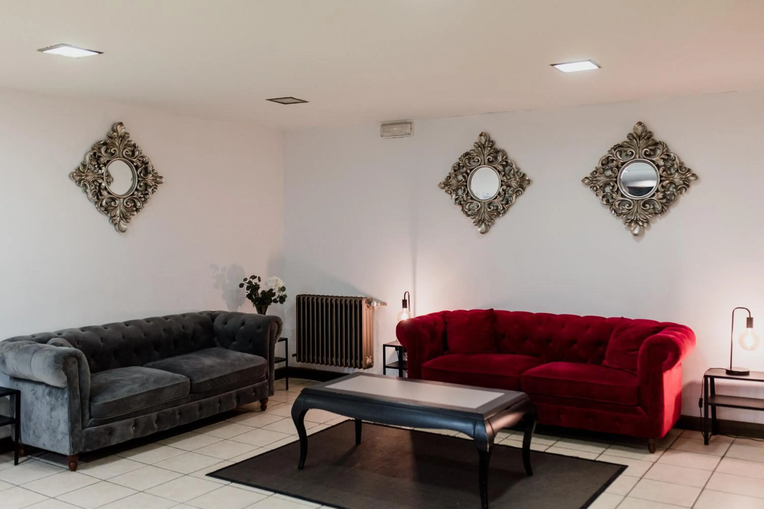 Lobby or reception in Mont Blanc