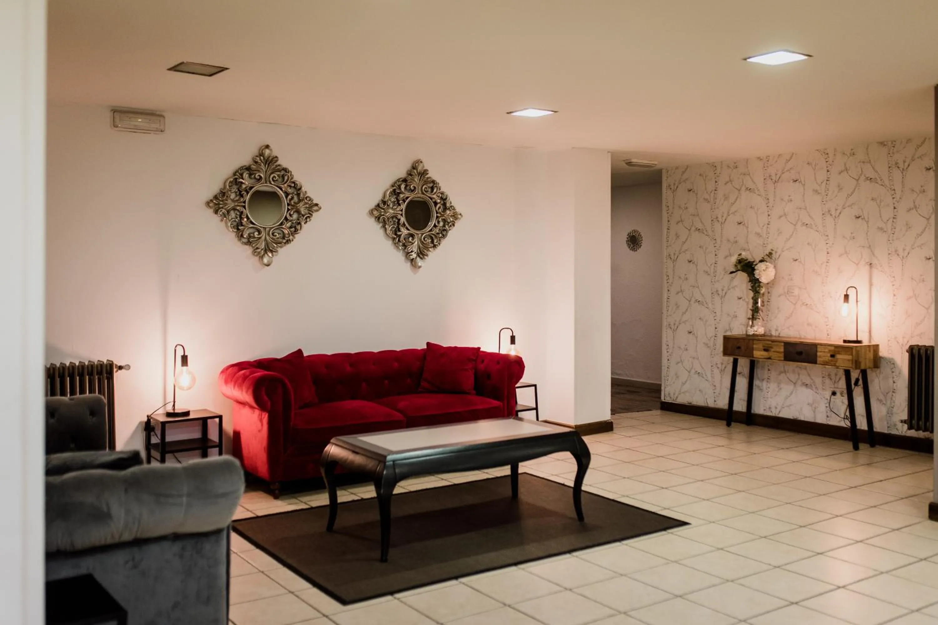 Lobby or reception in Mont Blanc