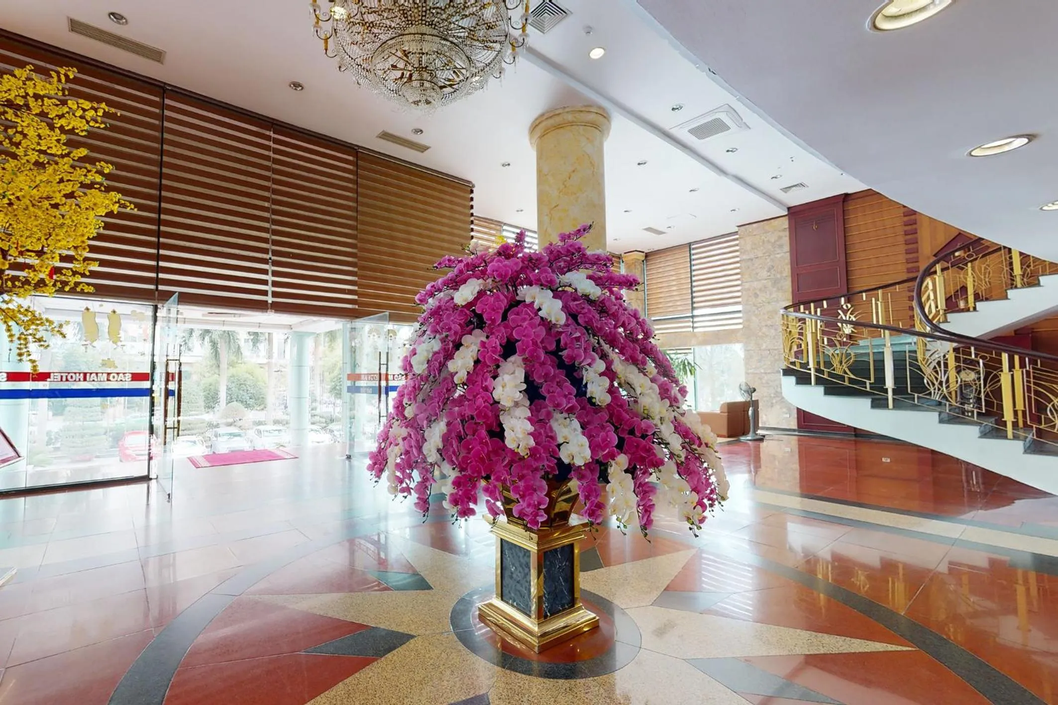 Lobby or reception in Sao Mai Hotel
