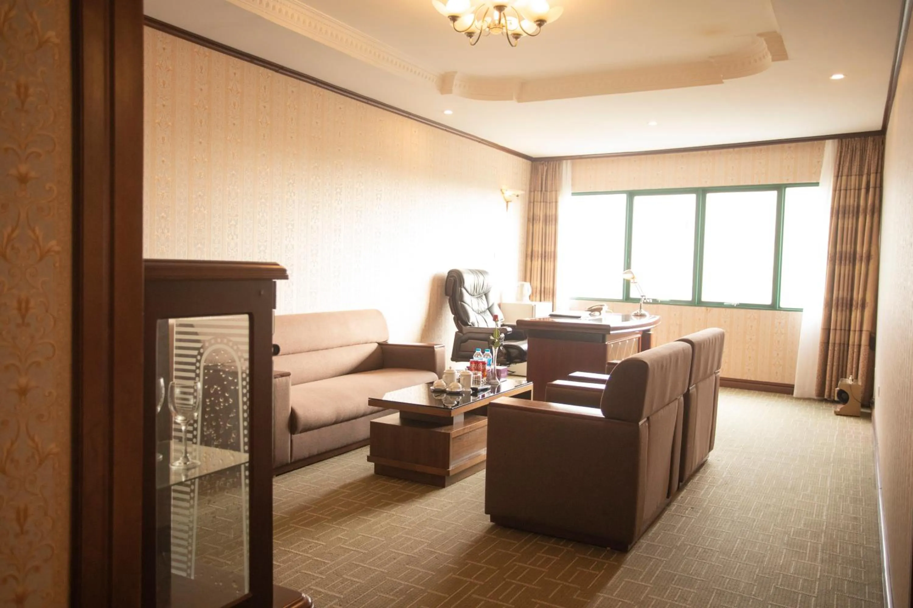 Living room in Sao Mai Hotel