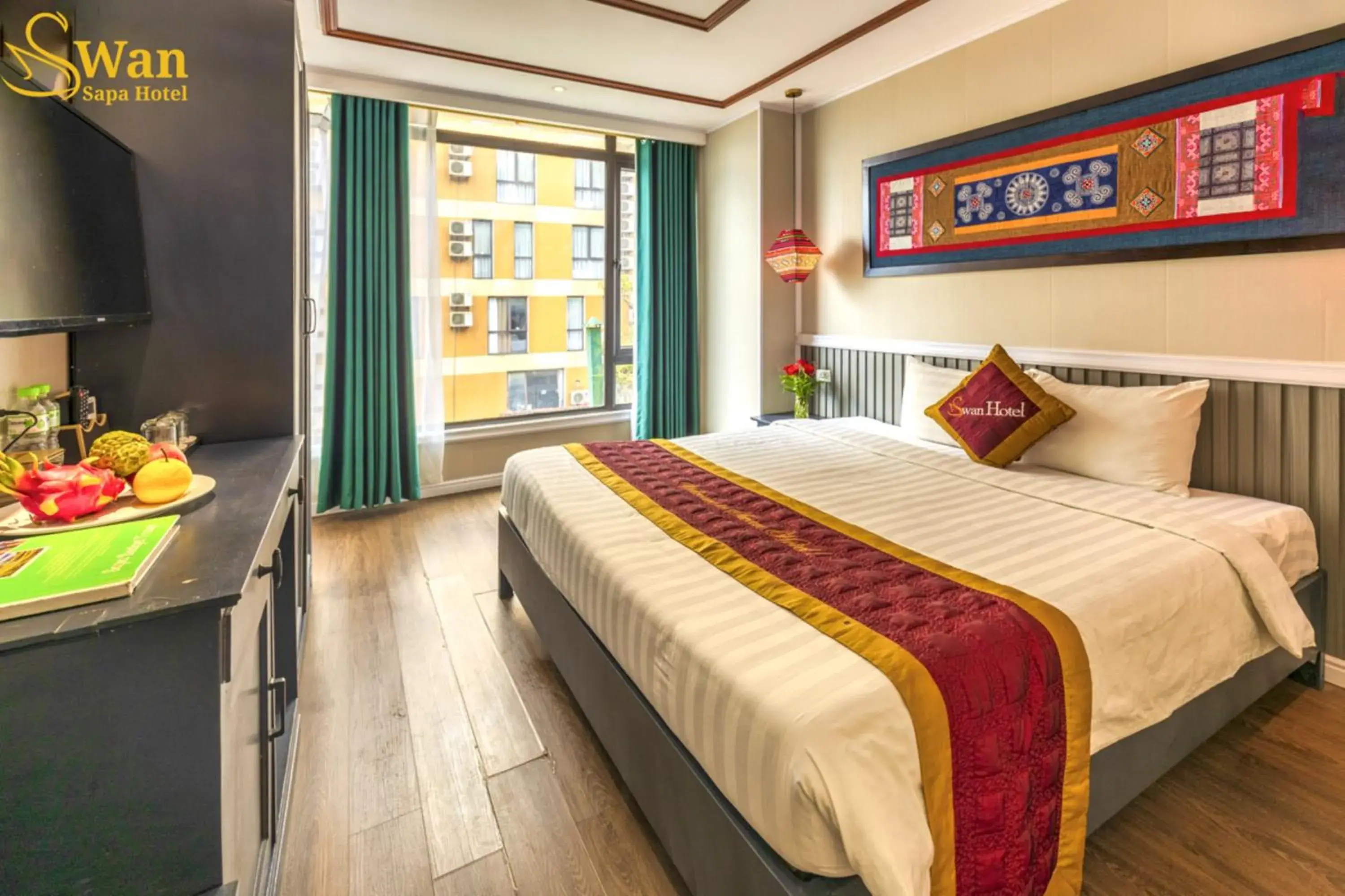 Deluxe Double Room in Swan Sapa Hotel Deluxe Double Room in Swan Sapa Hotel