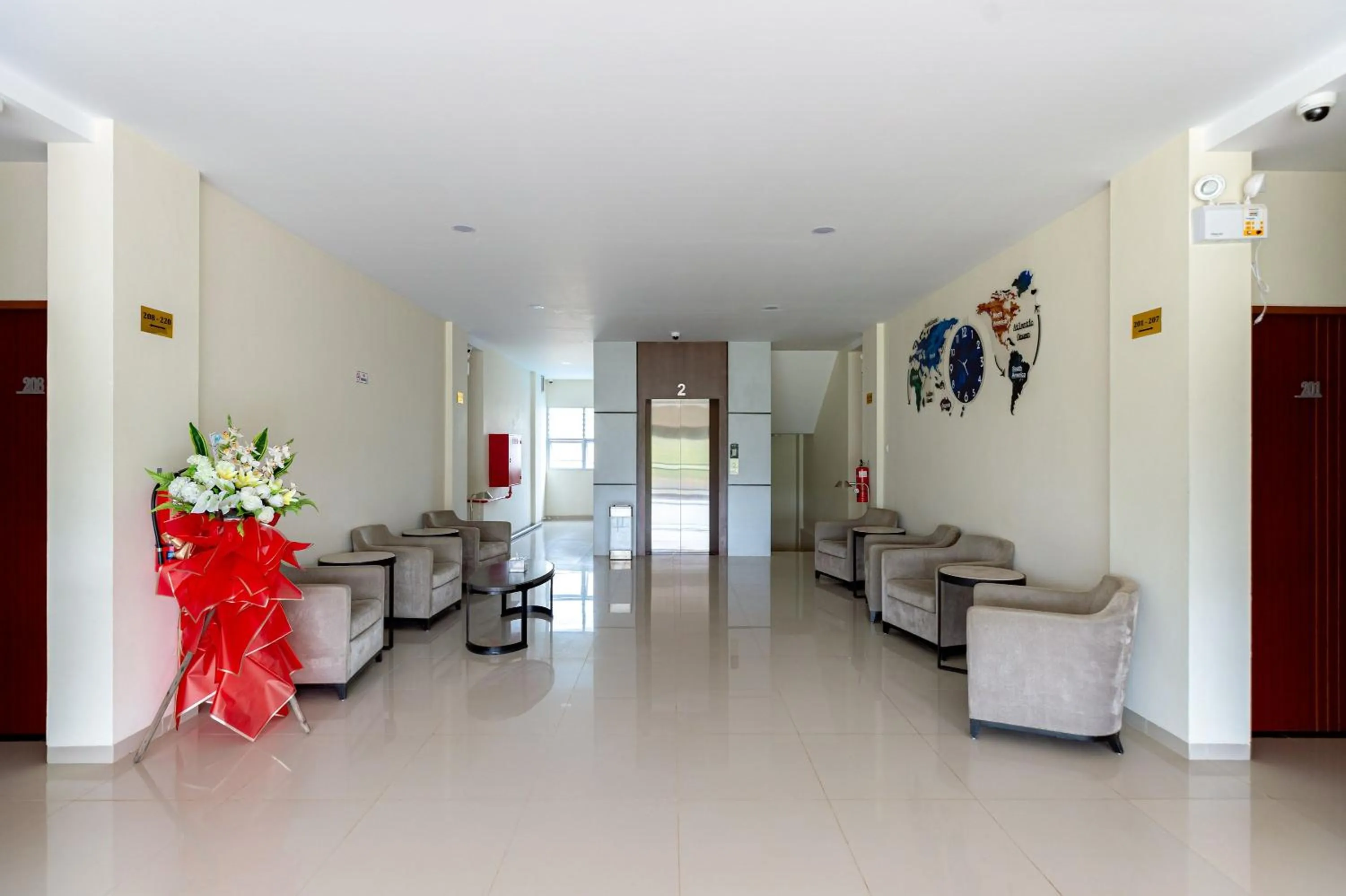 Living room in RedDoorz Plus at Komplek ABC Batu Aji Batam