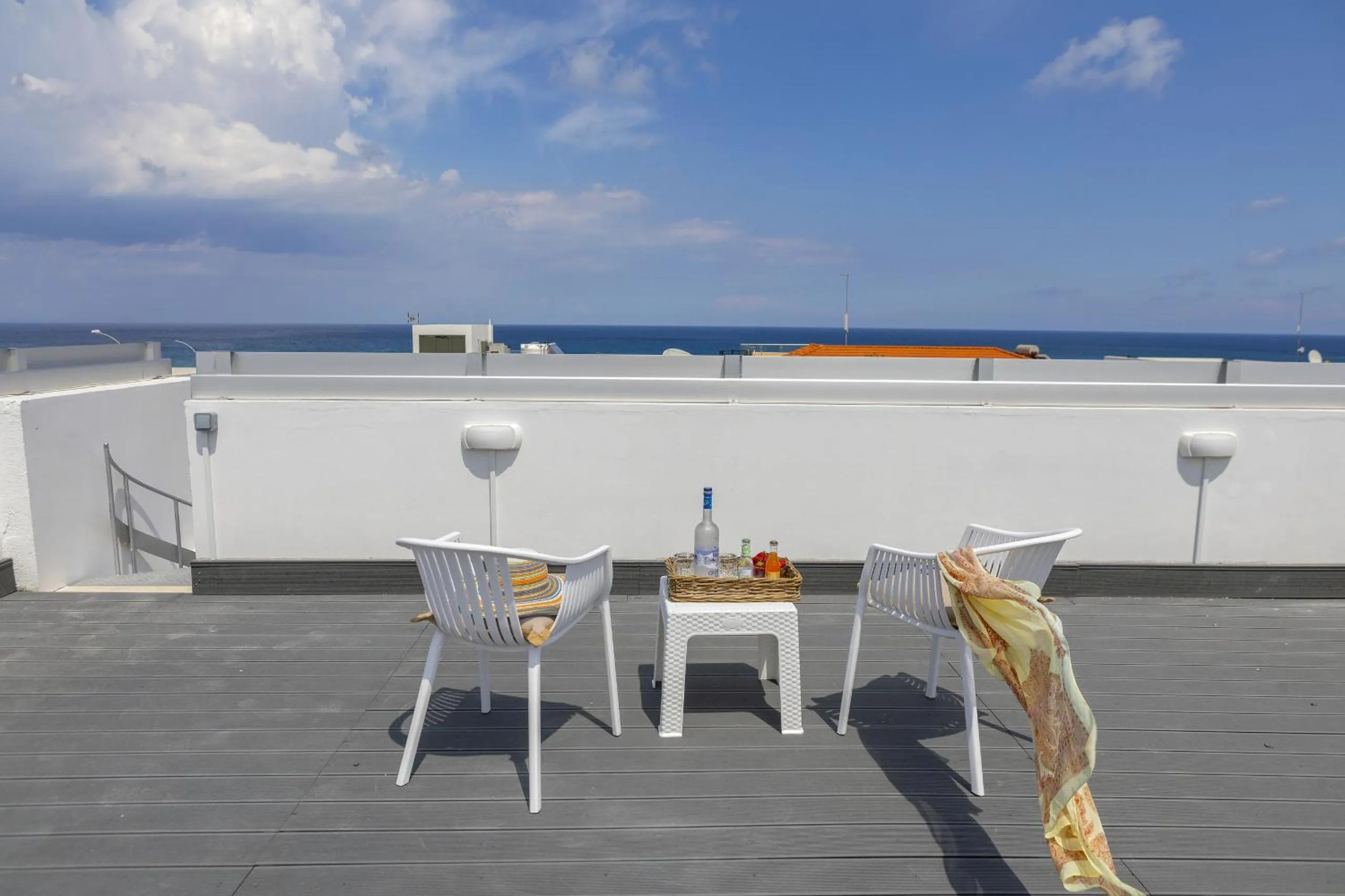 Balcony/Terrace in Protaras Sunrise Beach Villa 2
