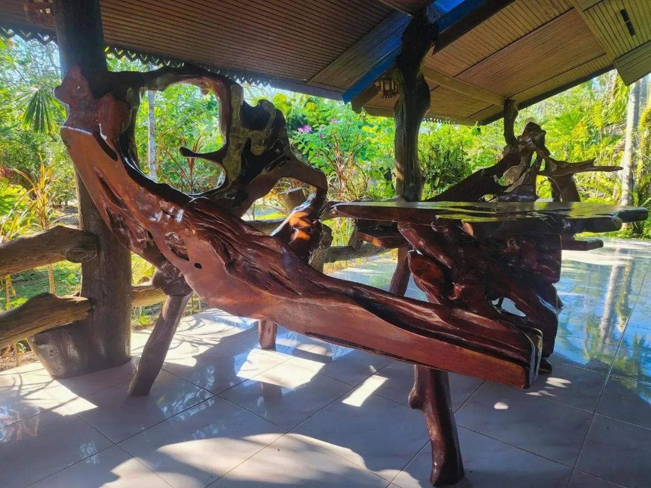 Seating area in Banmae Resort Kohchang