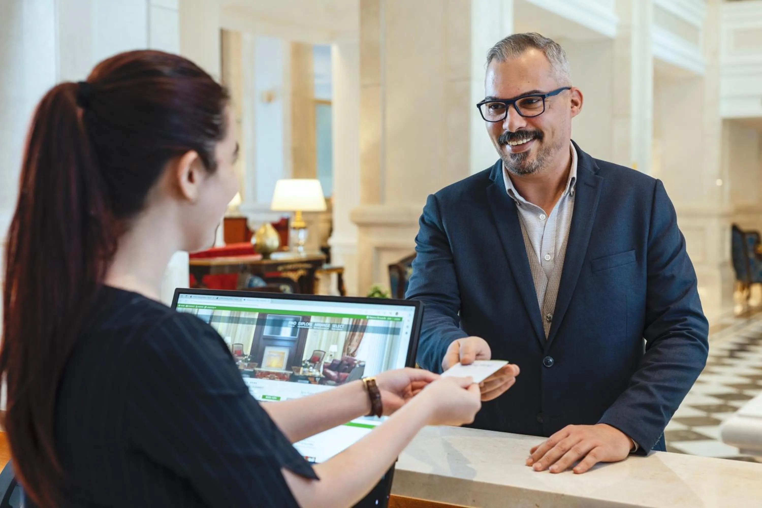 Lobby or reception in Riviera Rayhaan by Rotana Doha