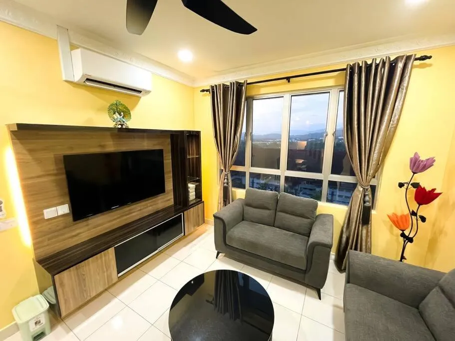 Living room in SK Homestay Seremban 2